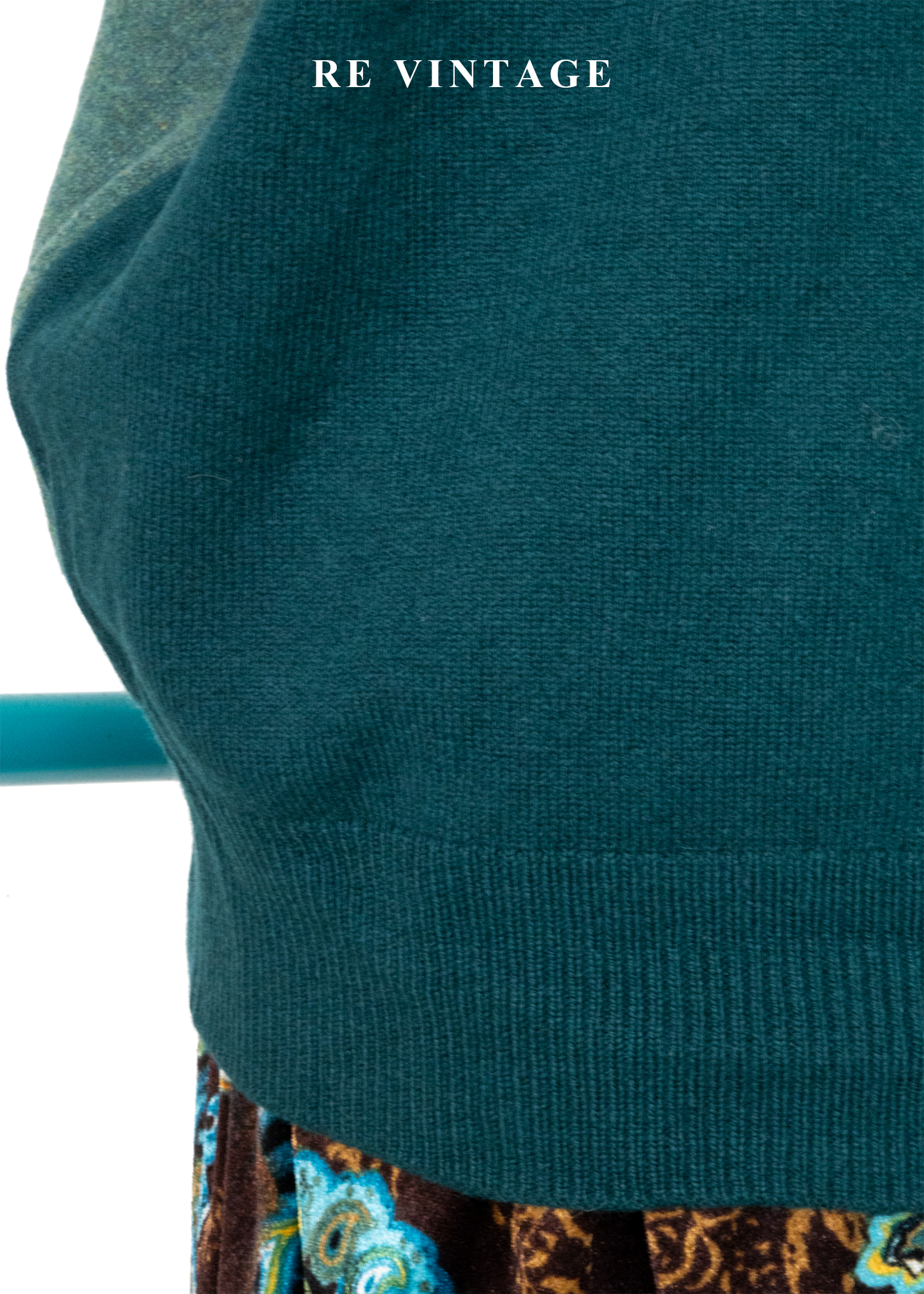 色塊跳動節奏毛料針織背心9