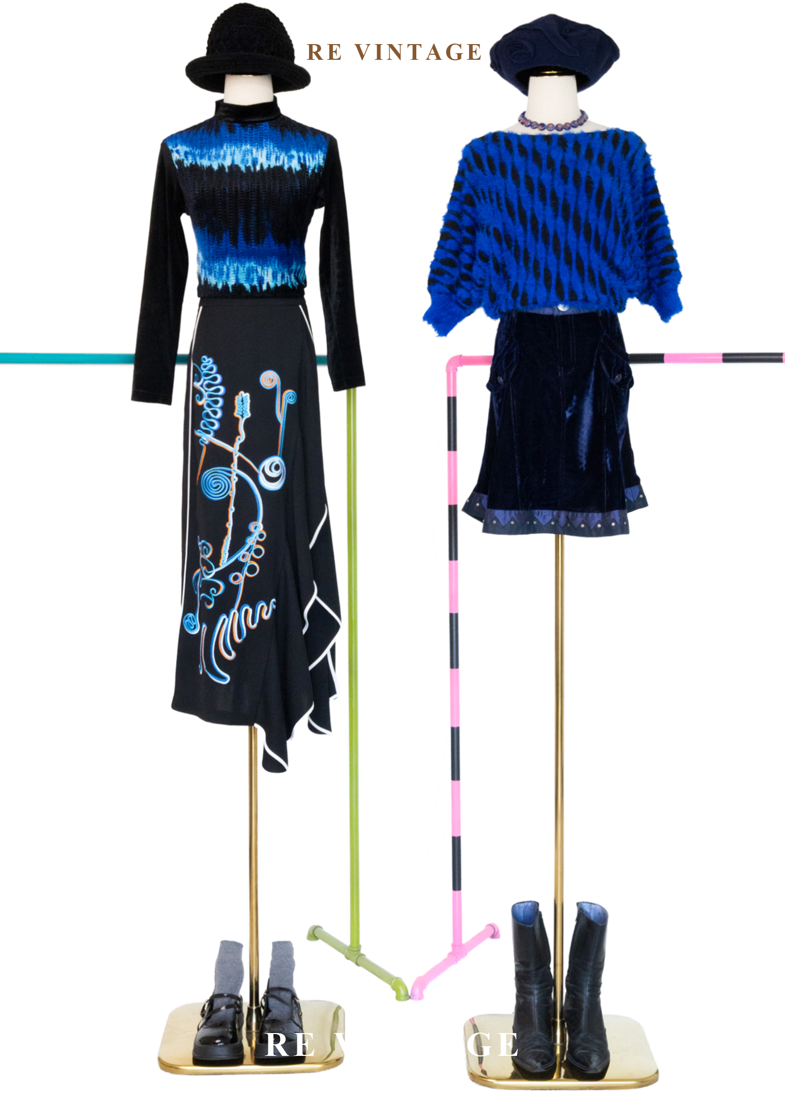 Electric Mirage 藍焰燃燒毛衣2