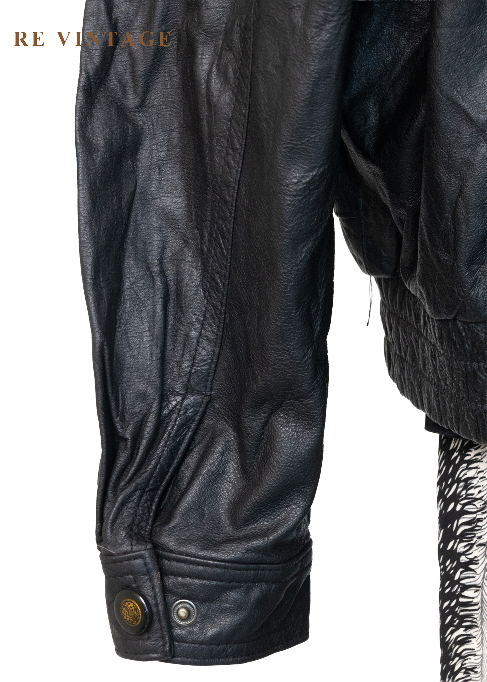 質感單品 - 牛皮夜行者皮革外套16