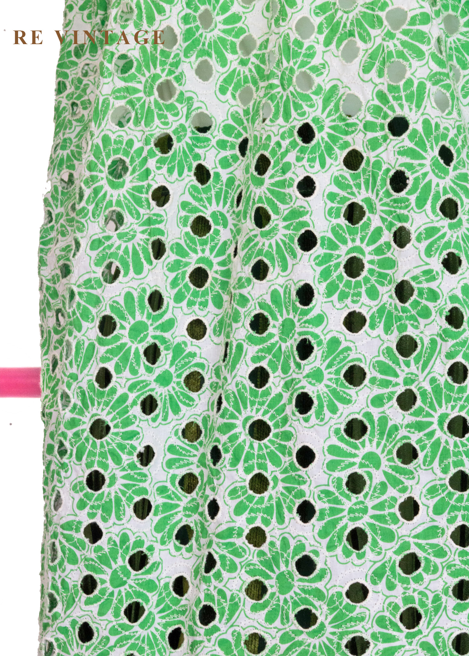 清新俏皮蕾絲花紋寬版上衣/迷你洋裝10