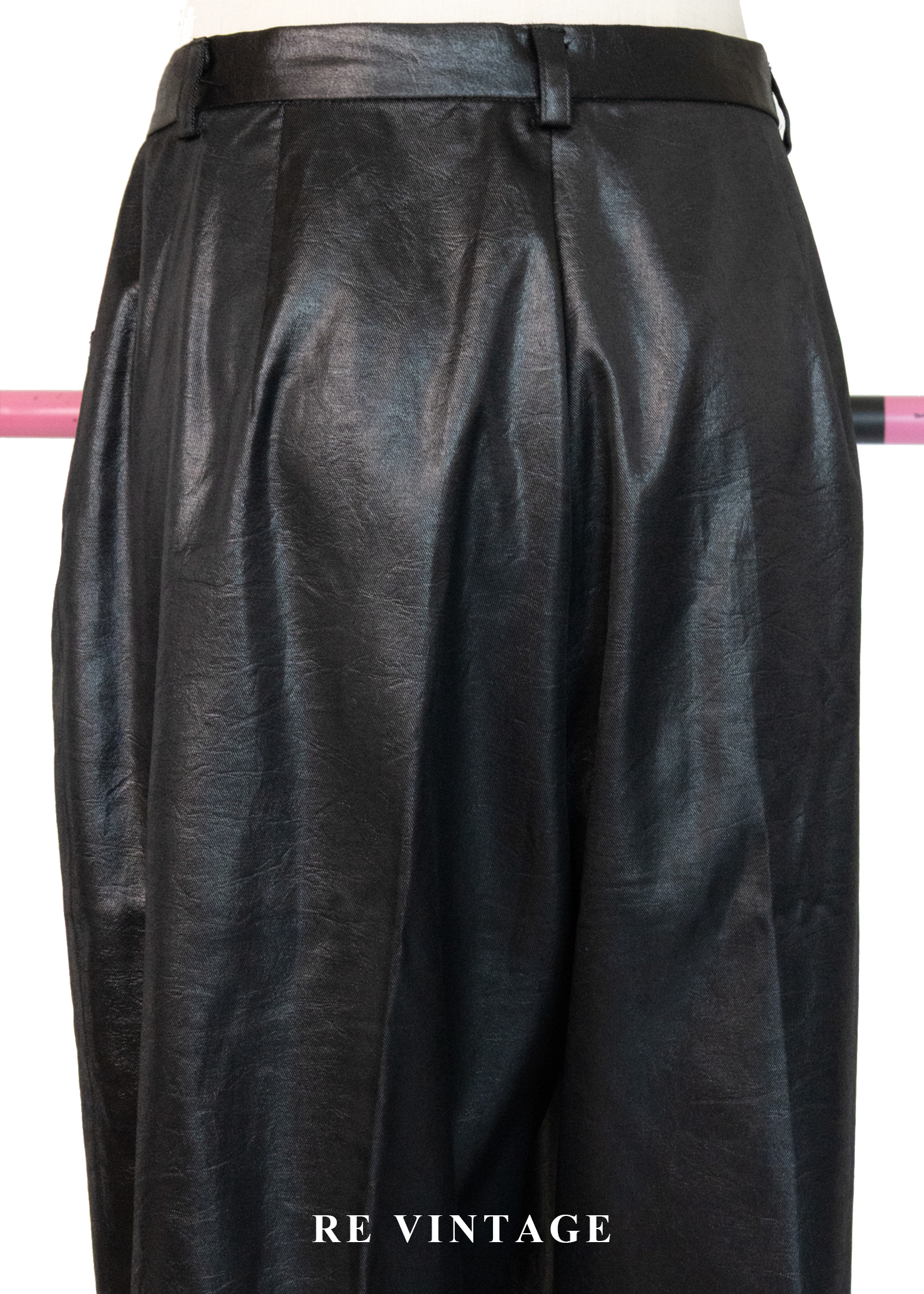 微高光感仿皮革長褲(27.5")9