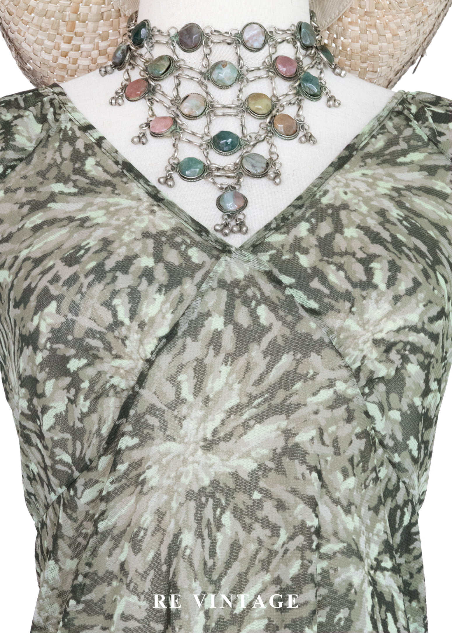 抽象墨染迷彩長版上衣3