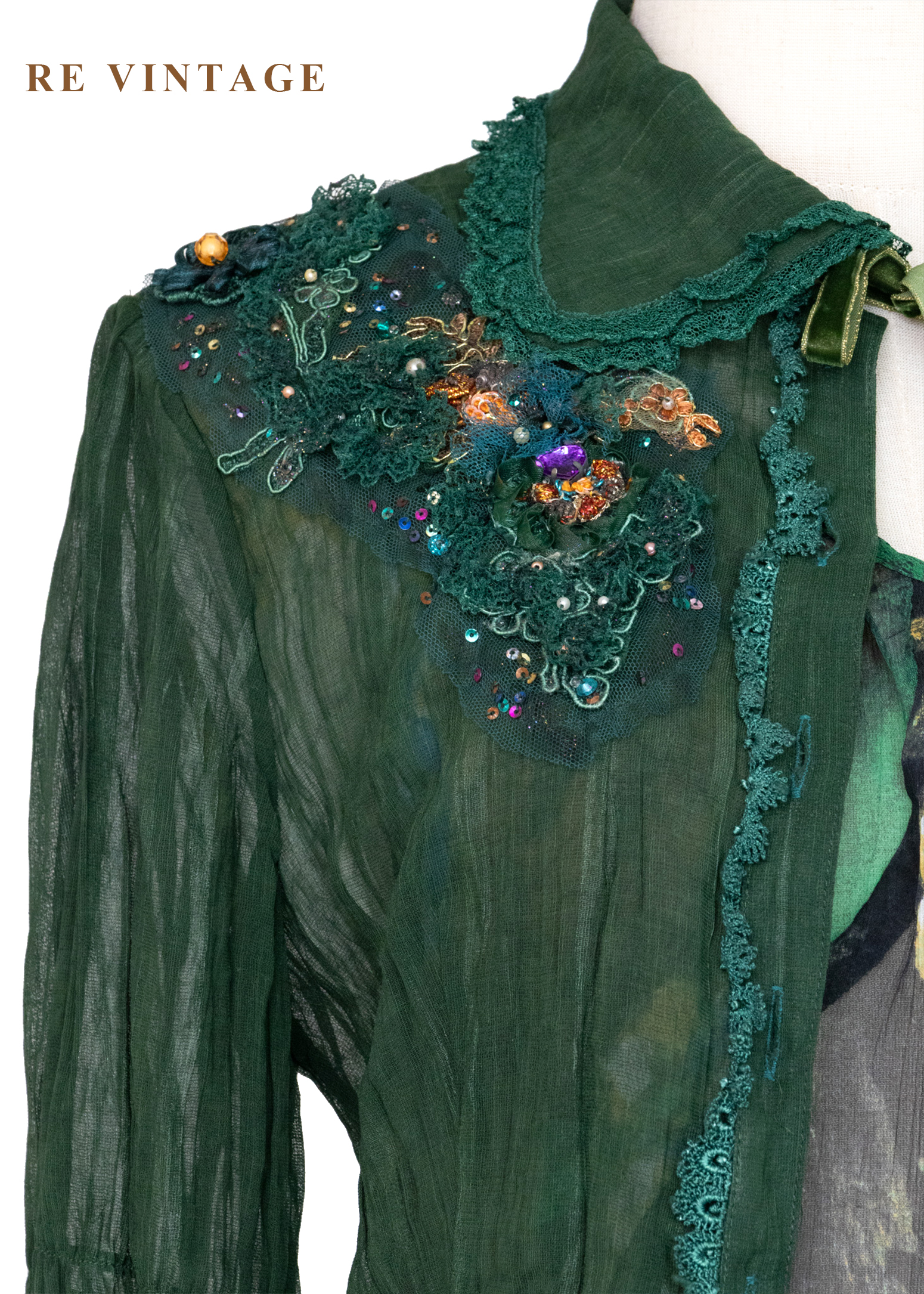 森之靈 - 精靈的珠寶神秘綠上衣5