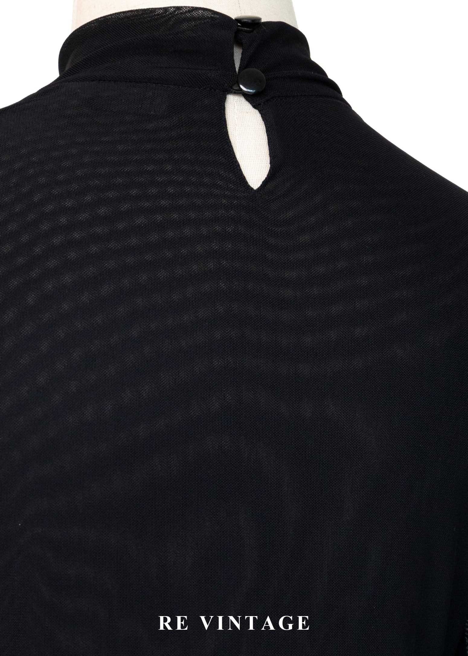 軟毛線條薄紗質地上衣10