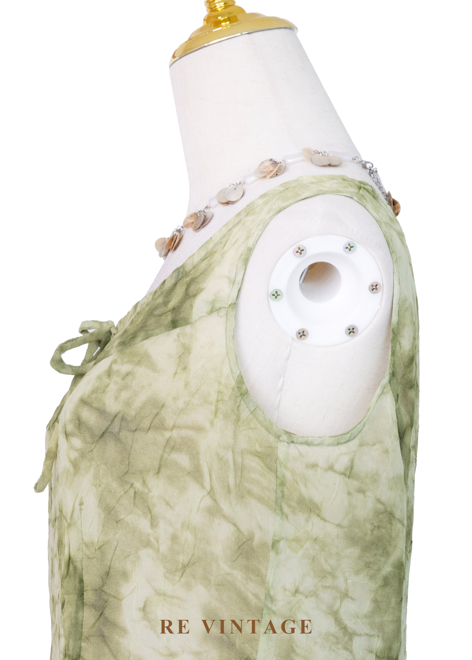 迷霧雲染紋路雪紡背心8