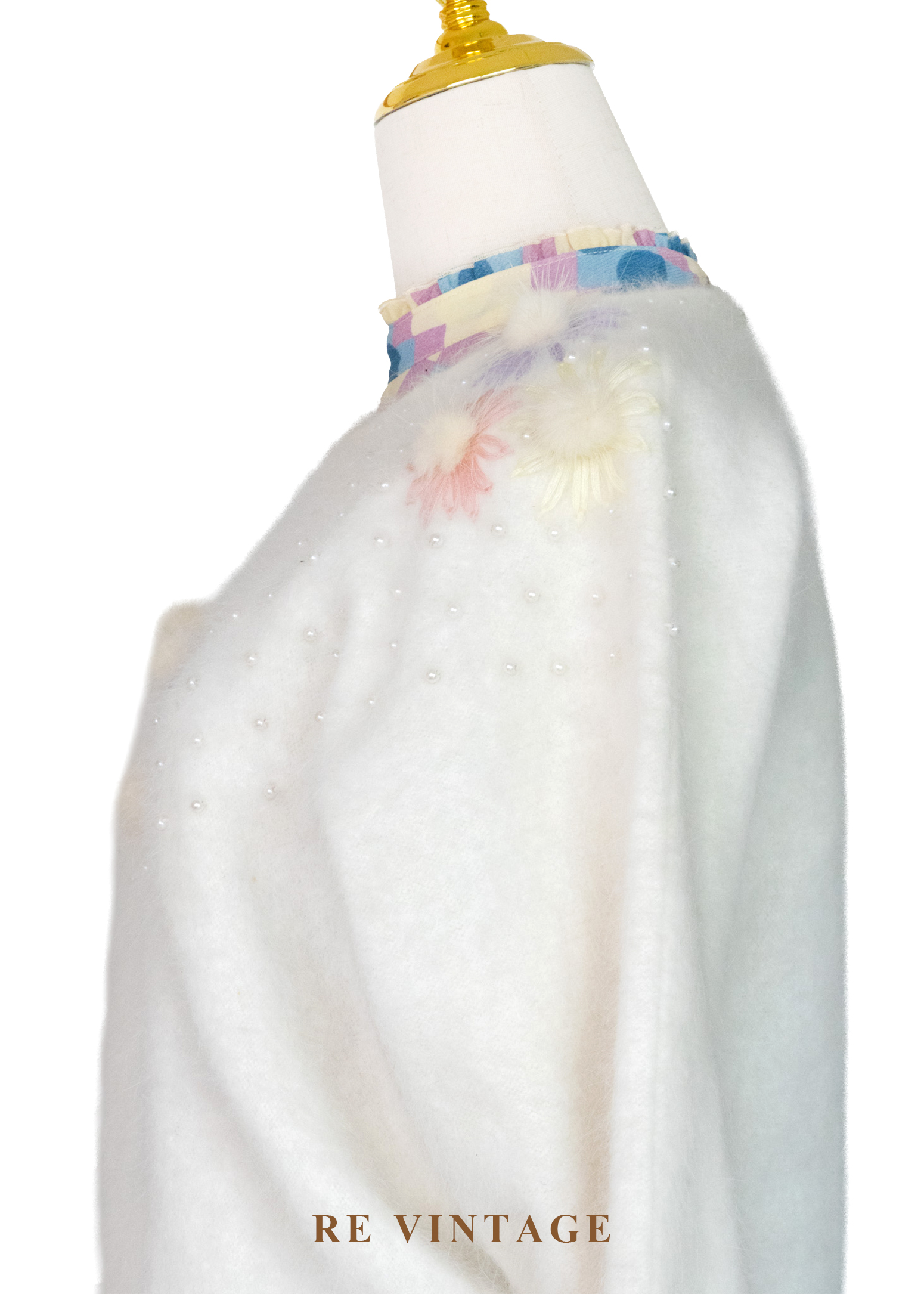 雲朵雛菊立體毛球針織毛衣8