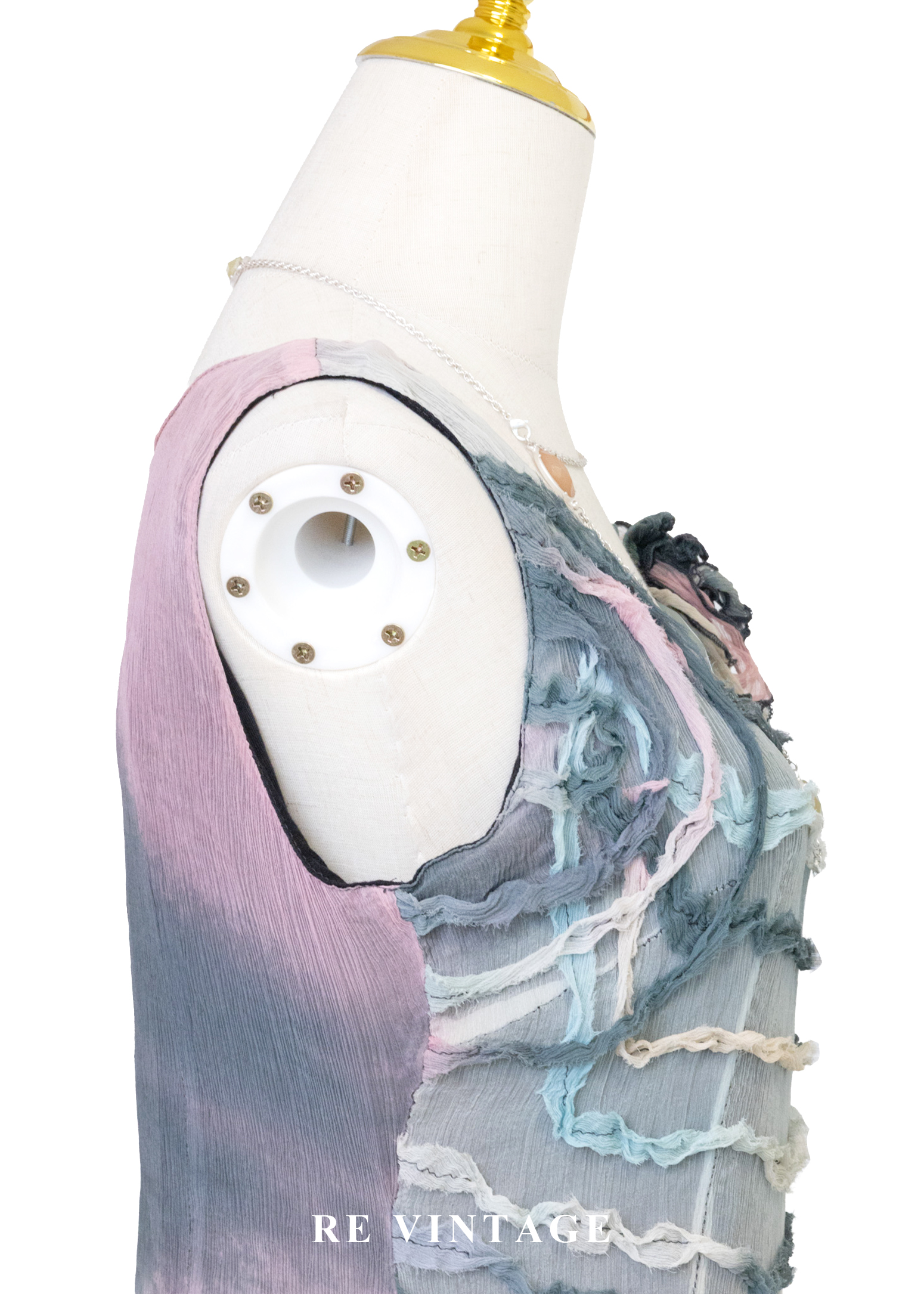 海霧 - 水彩記憶波紋洋裝13