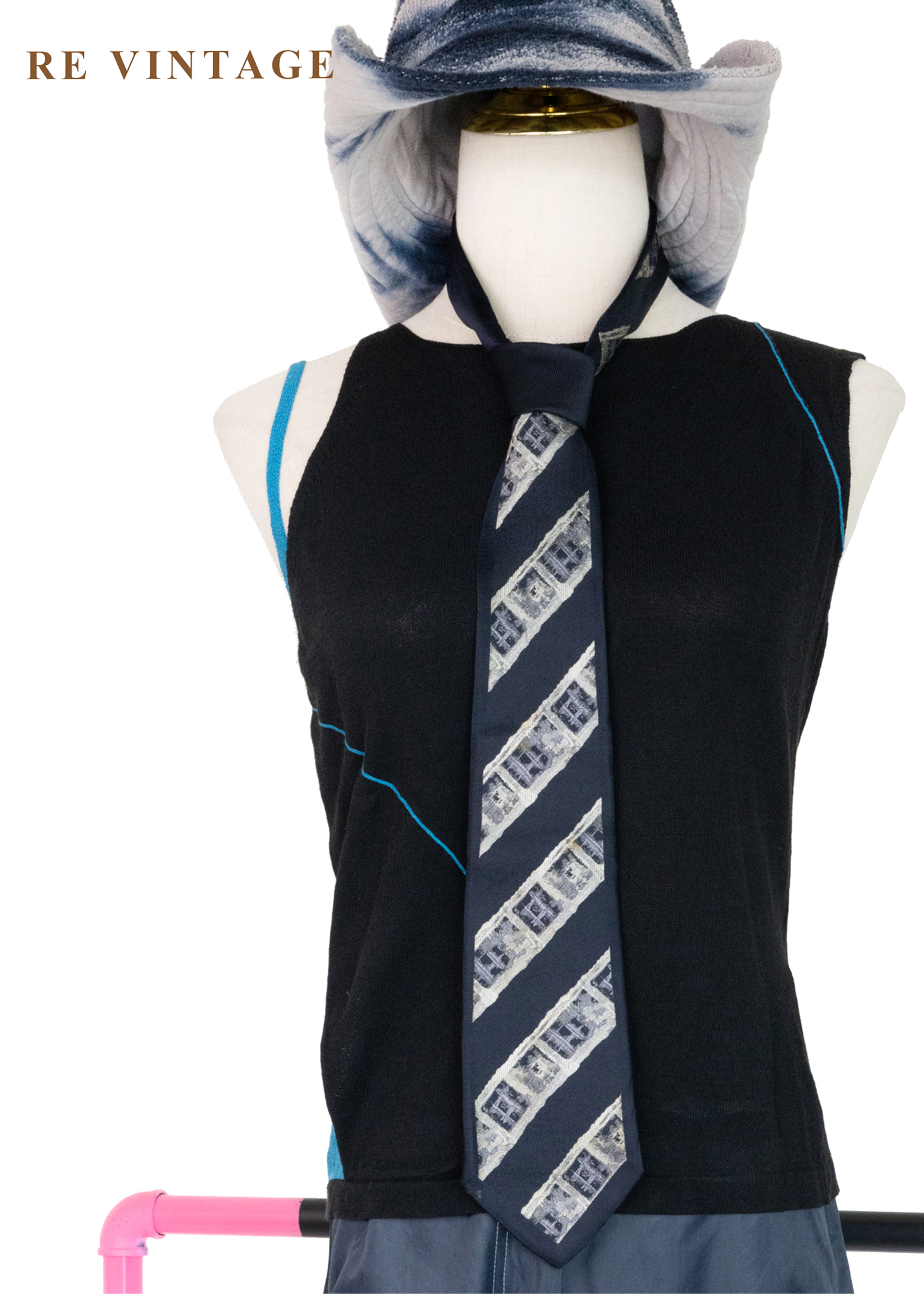 酷女孩特別剪裁針織背心