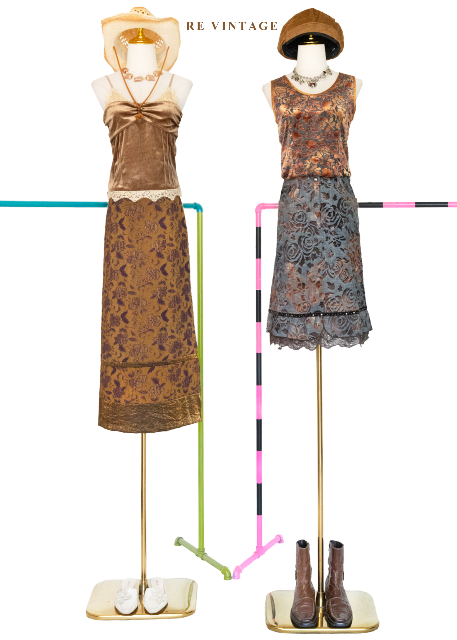 落日玫瑰 - 浮雕花絨背心2