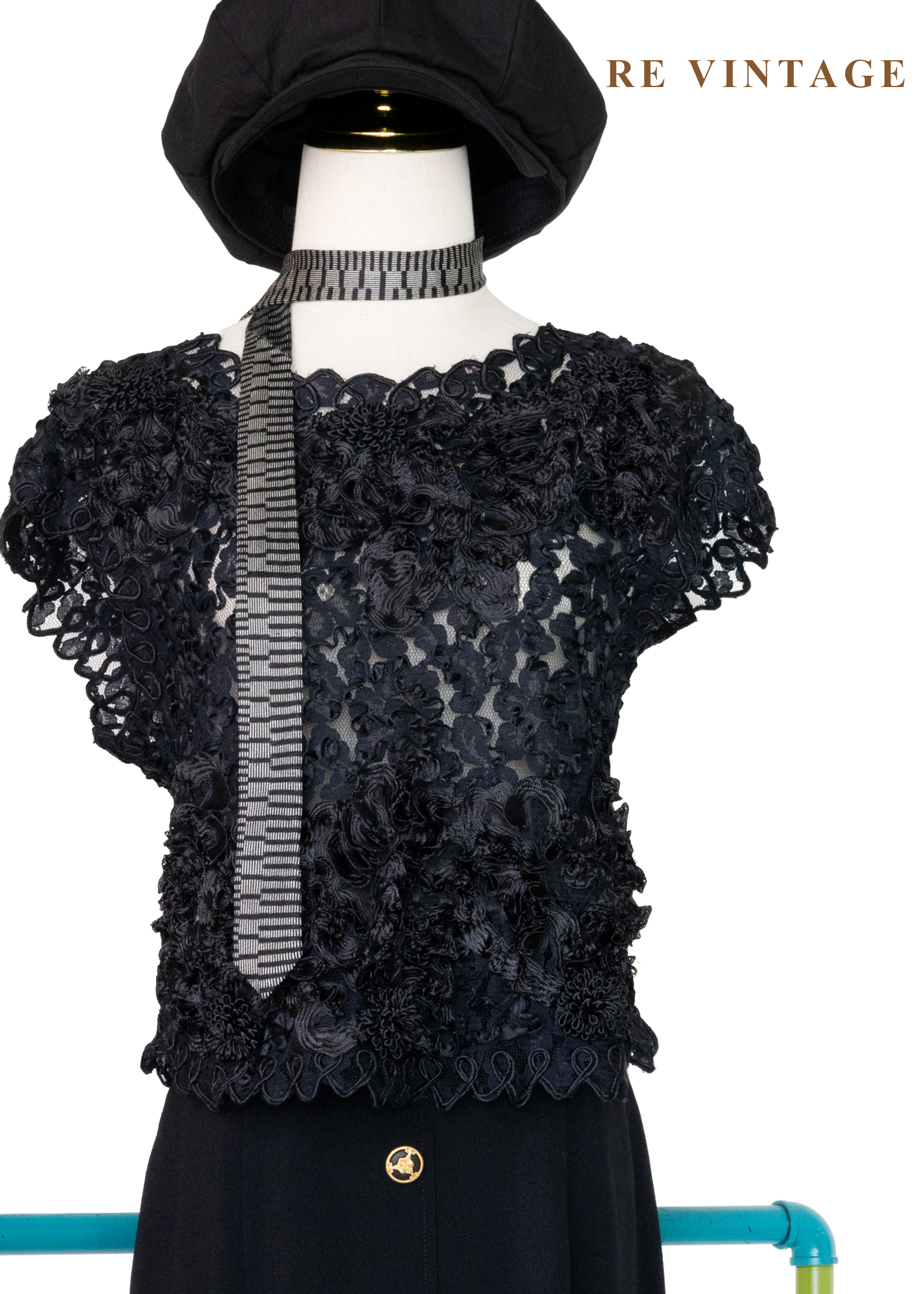 霧中の花雕塑の花美美上衣