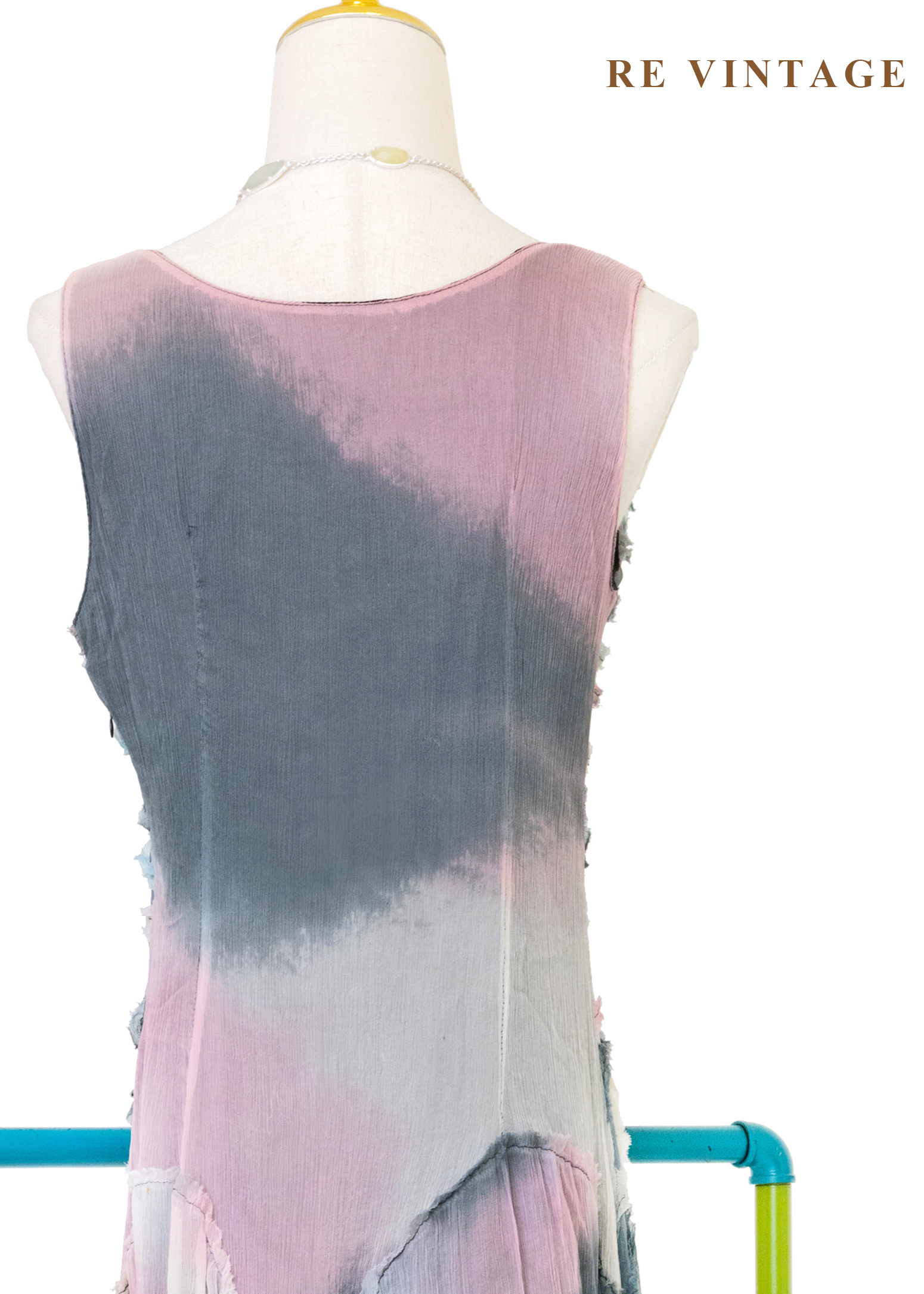 海霧 - 水彩記憶波紋洋裝16