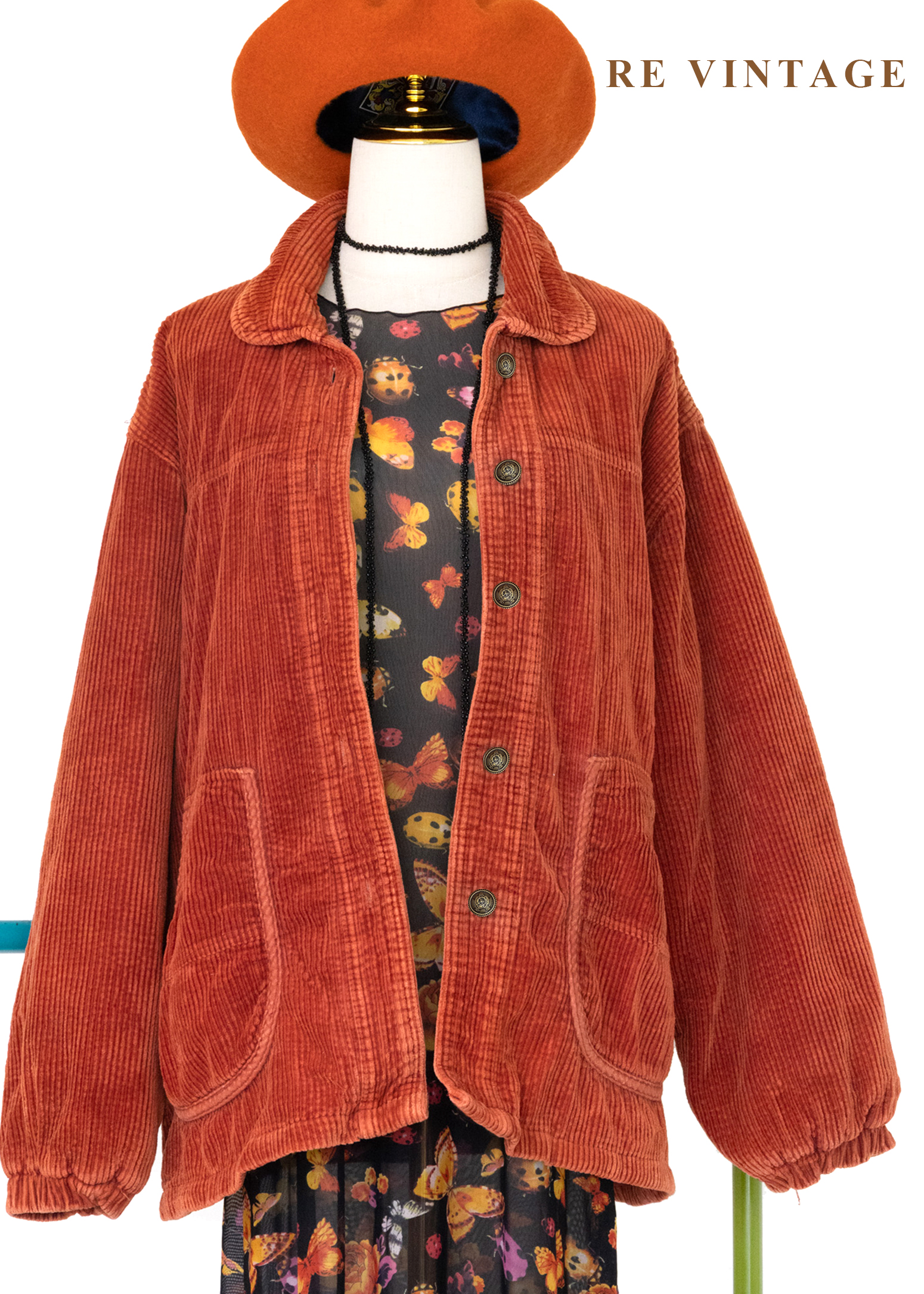 午後陽光燈芯絨外套