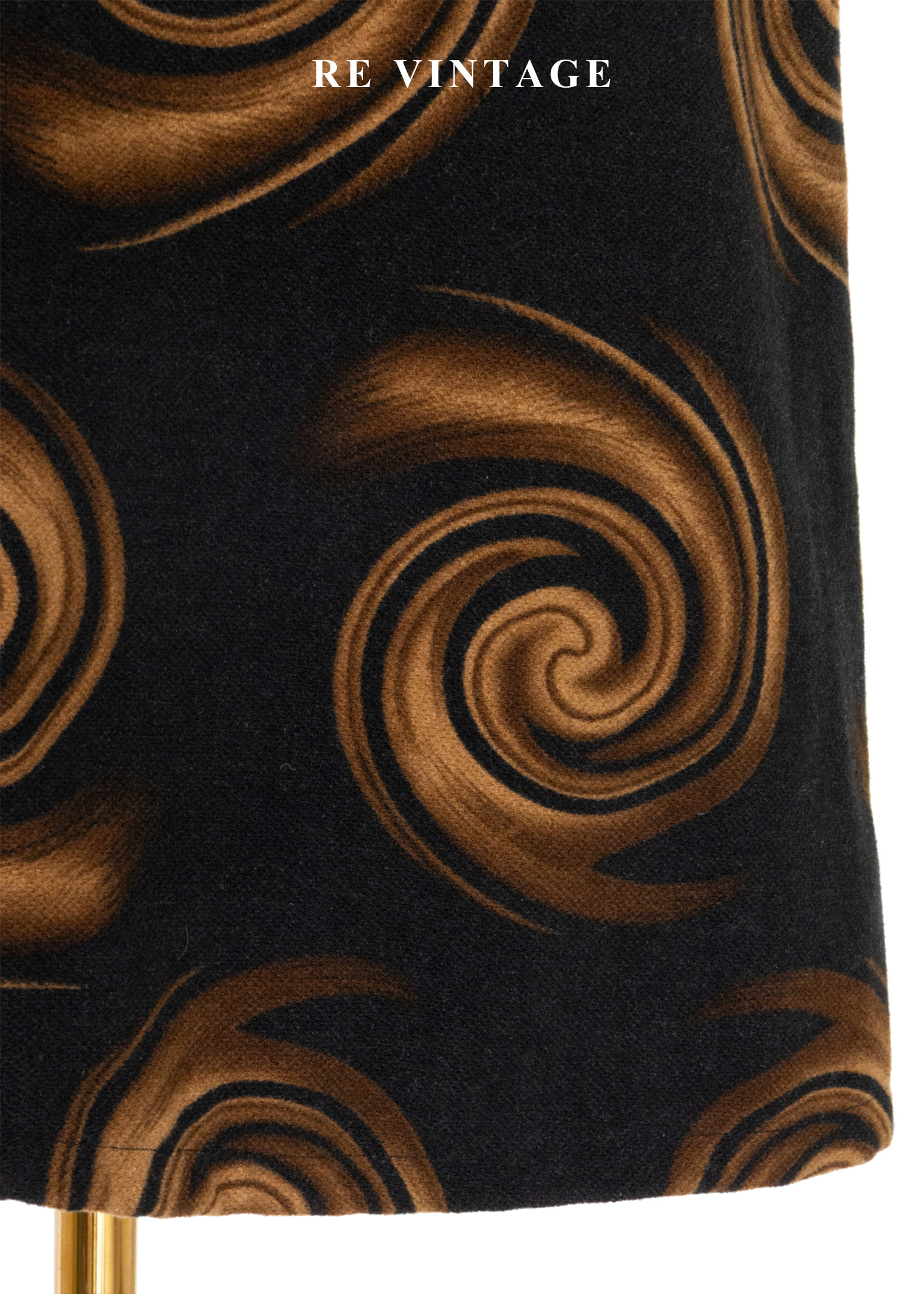 黑金宇宙漩渦秋冬美裙 (28")8