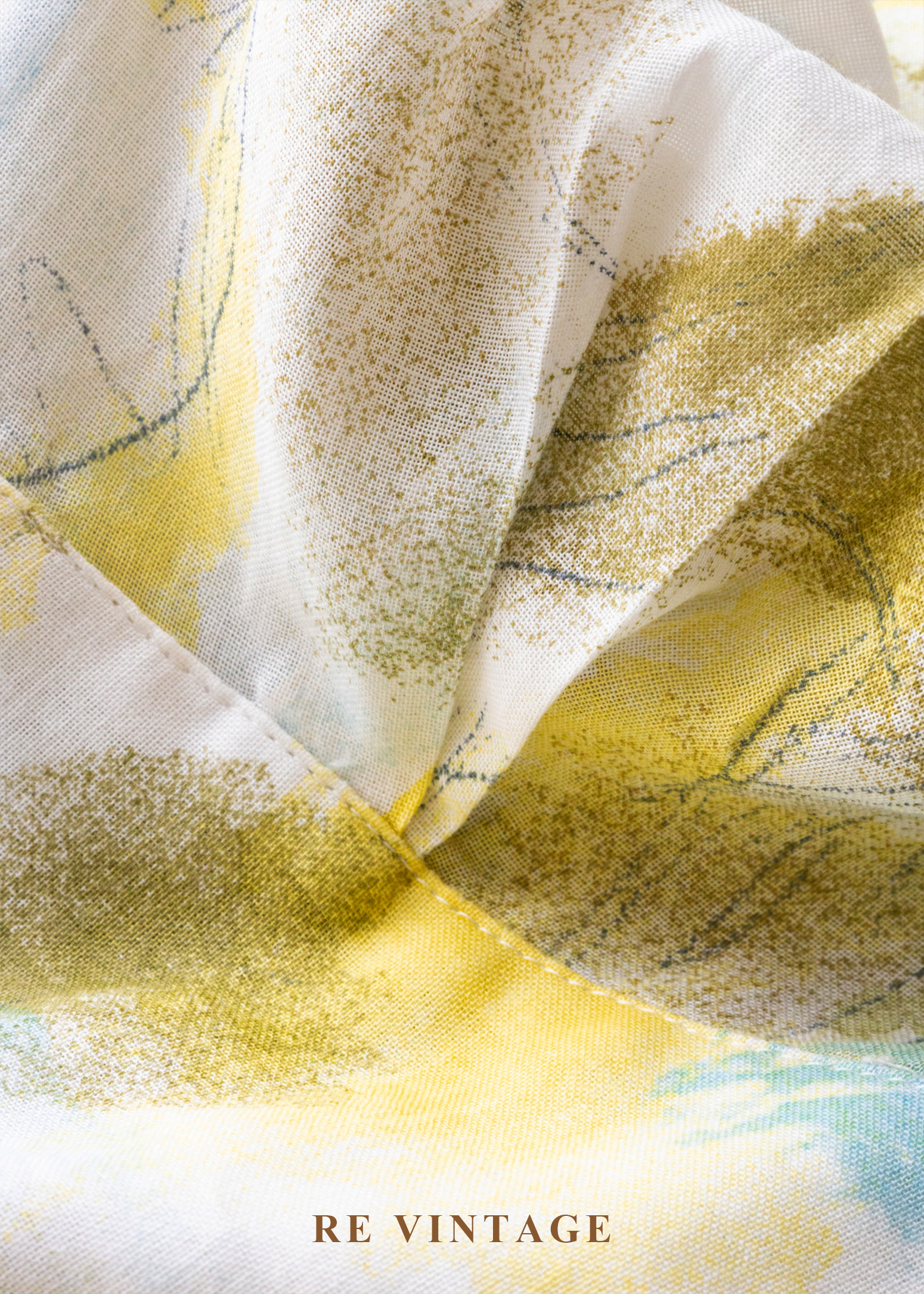 晨光水彩暈染棉料上衣14