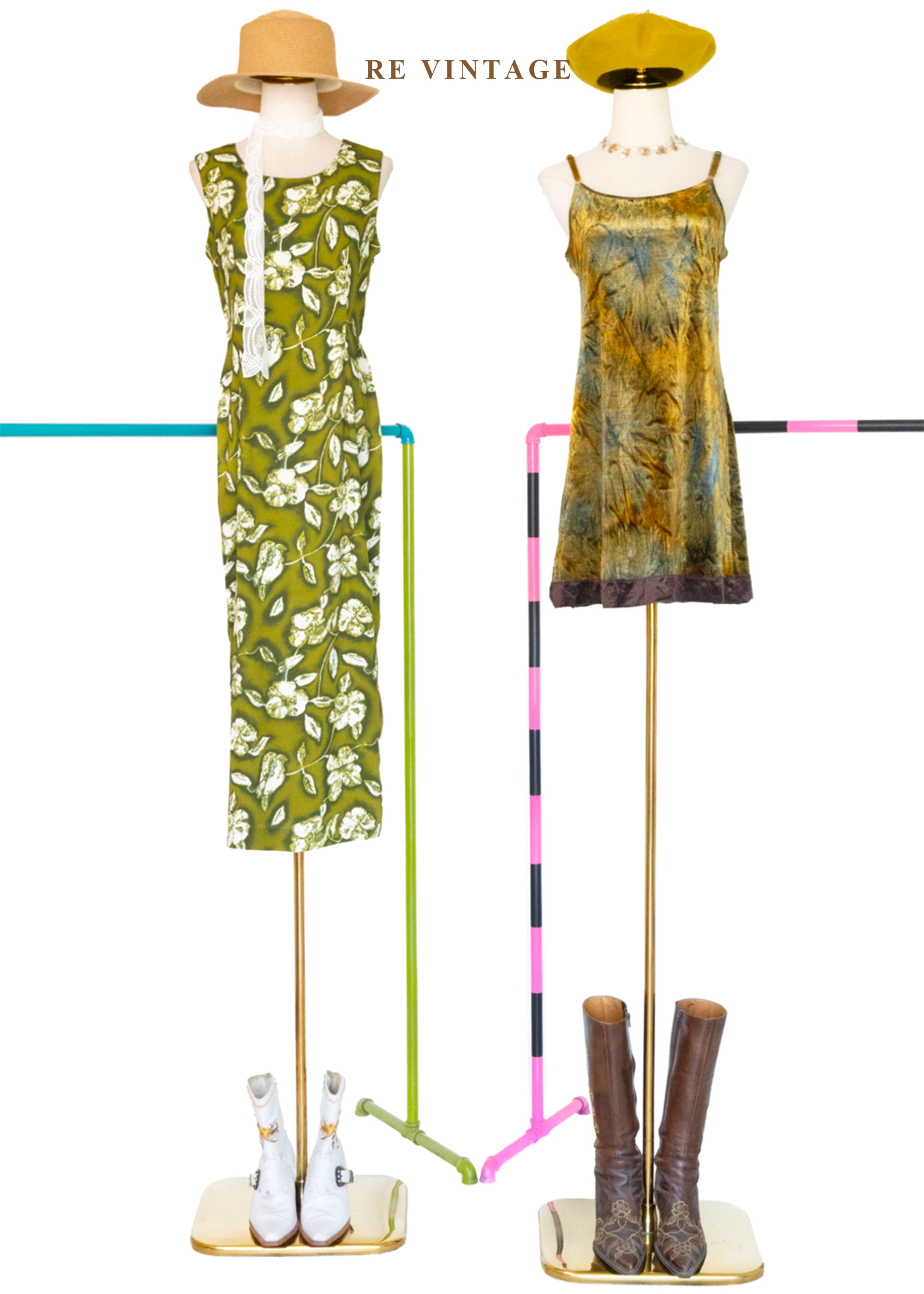 Forest Breeze 優雅的午後花園長洋裝2