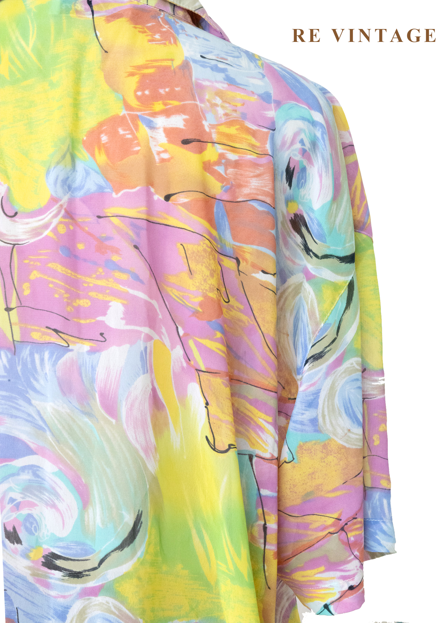 印象派的晨曦 - 彩繪水彩藝術襯衫13