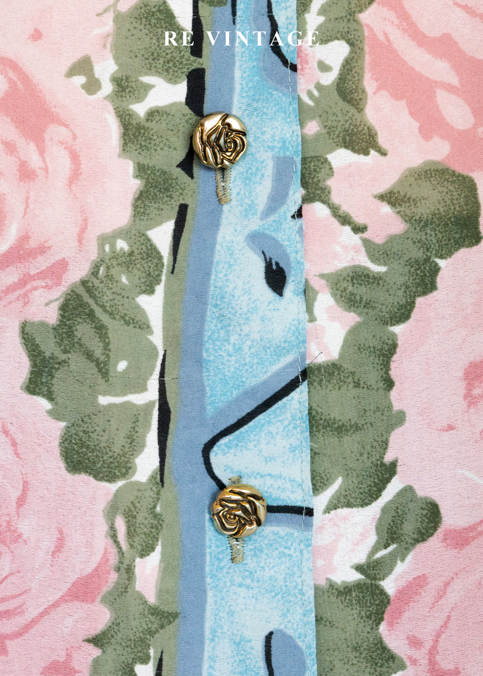 Rose Bloom 蔚藍天空玫瑰綻放長版背心5