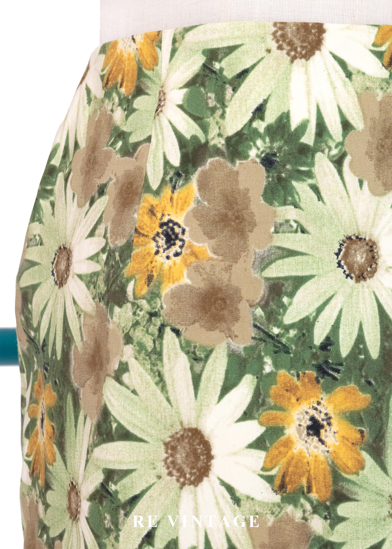 向陽而生雛菊油畫美裙(27")5