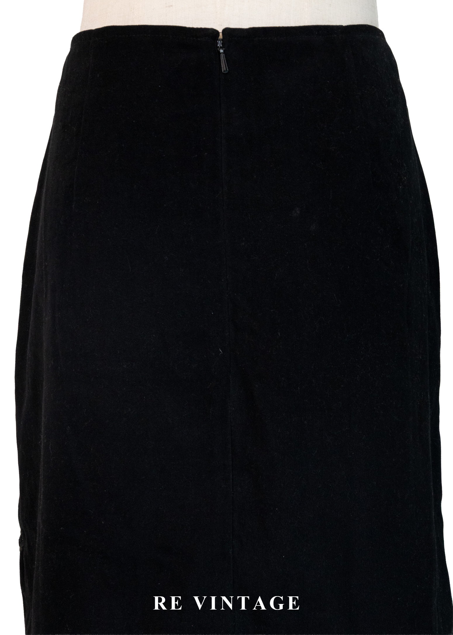 斜向筆畫柔和線條中長裙(29")10