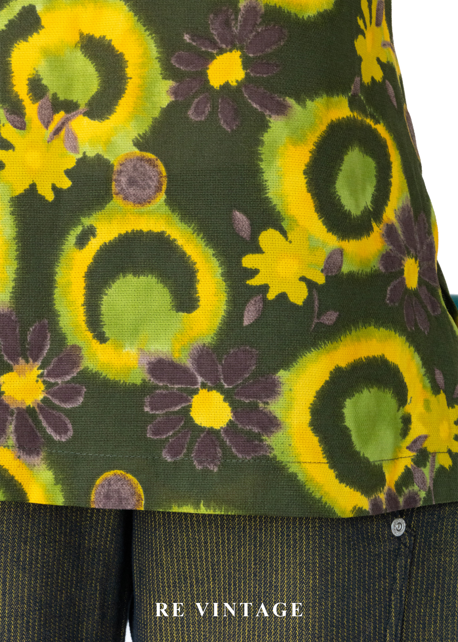 嬉皮花朵自由奔放長版背心4