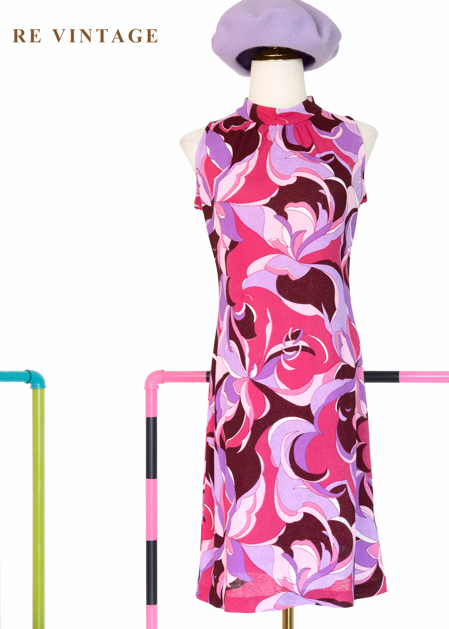 盛夏旋律の漩渦花園洋裝