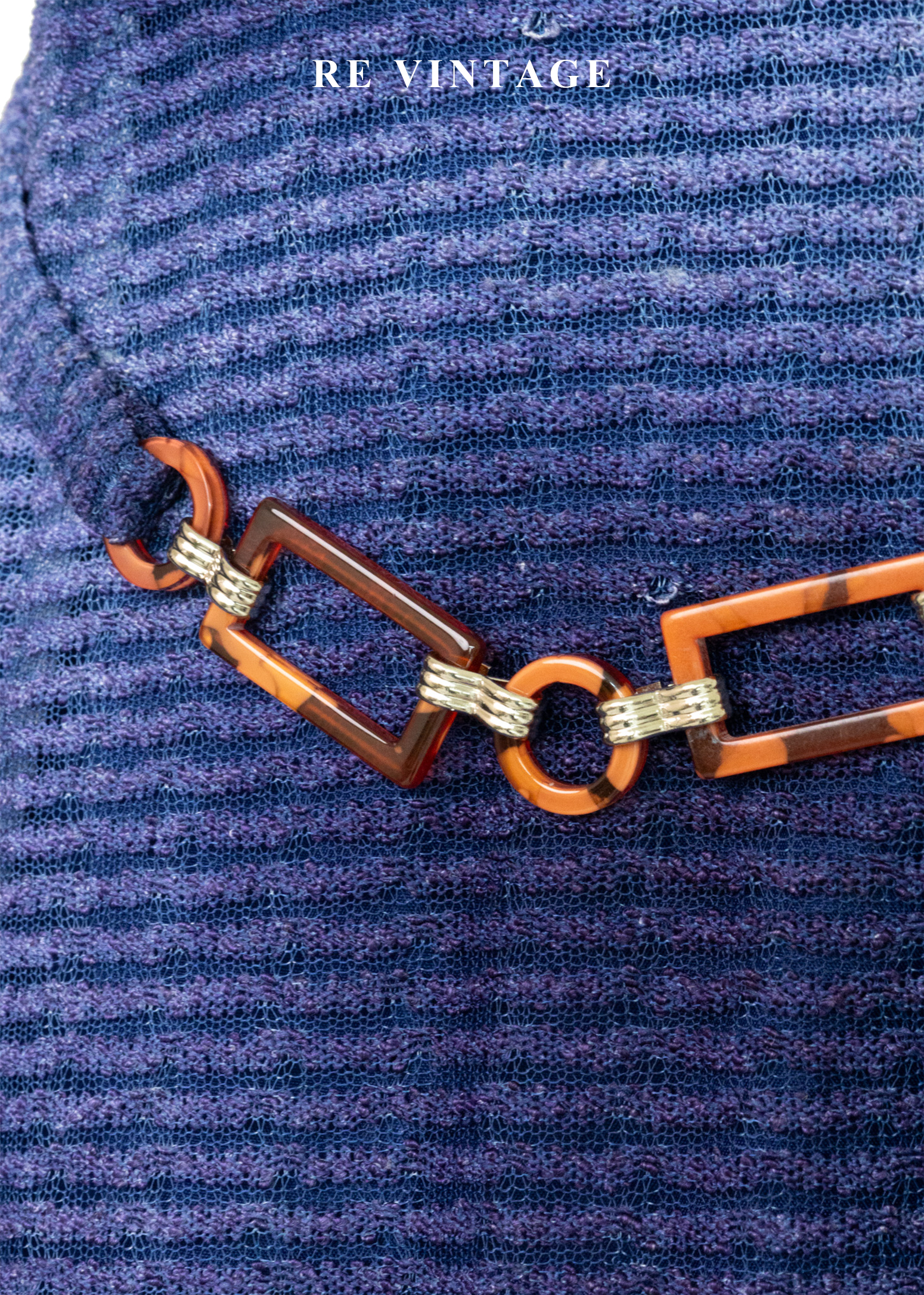 Blue Light in Motion 織紋藍染迷你洋裝6