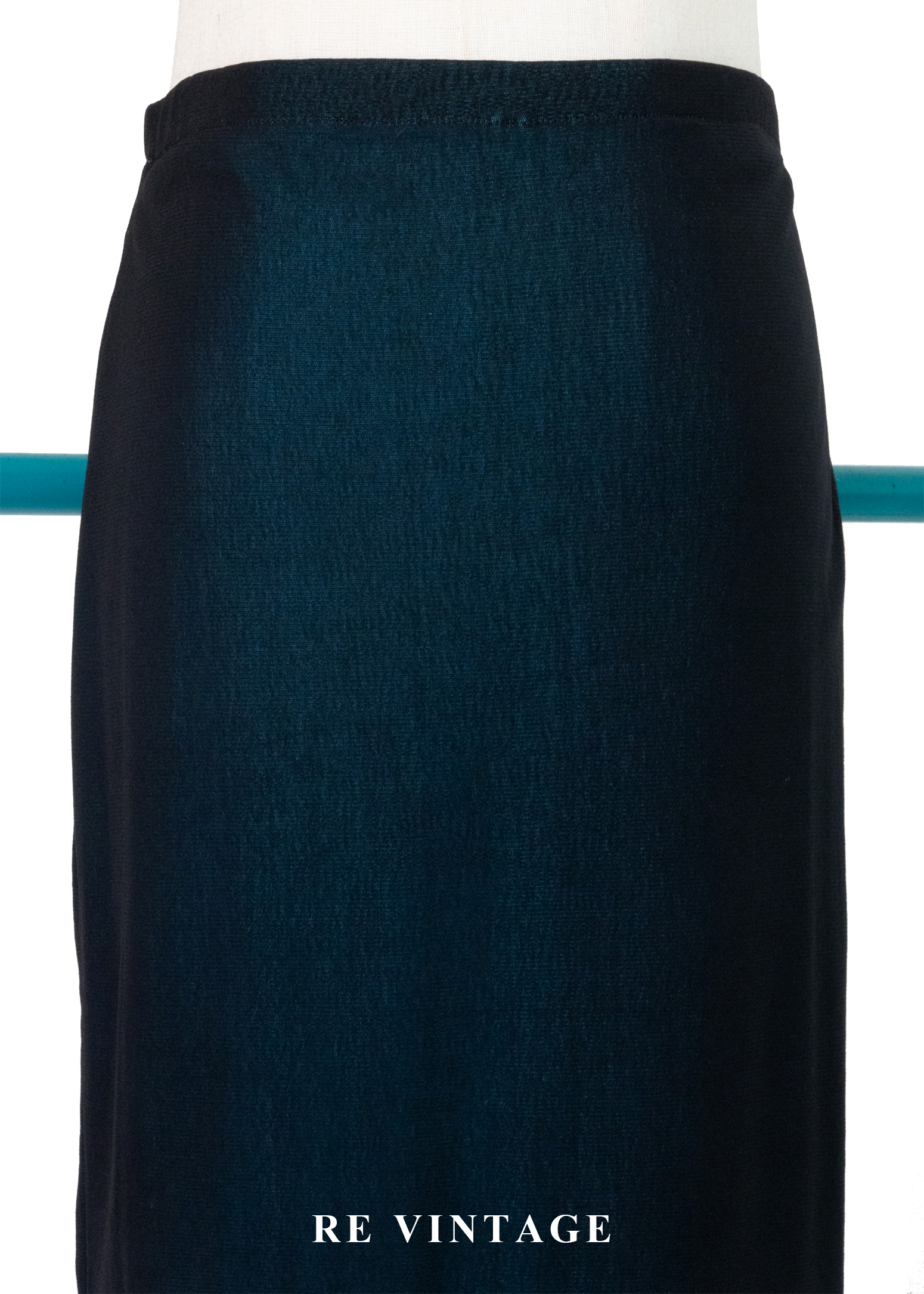 極夜流光深海礦物藍長裙(26-30")3