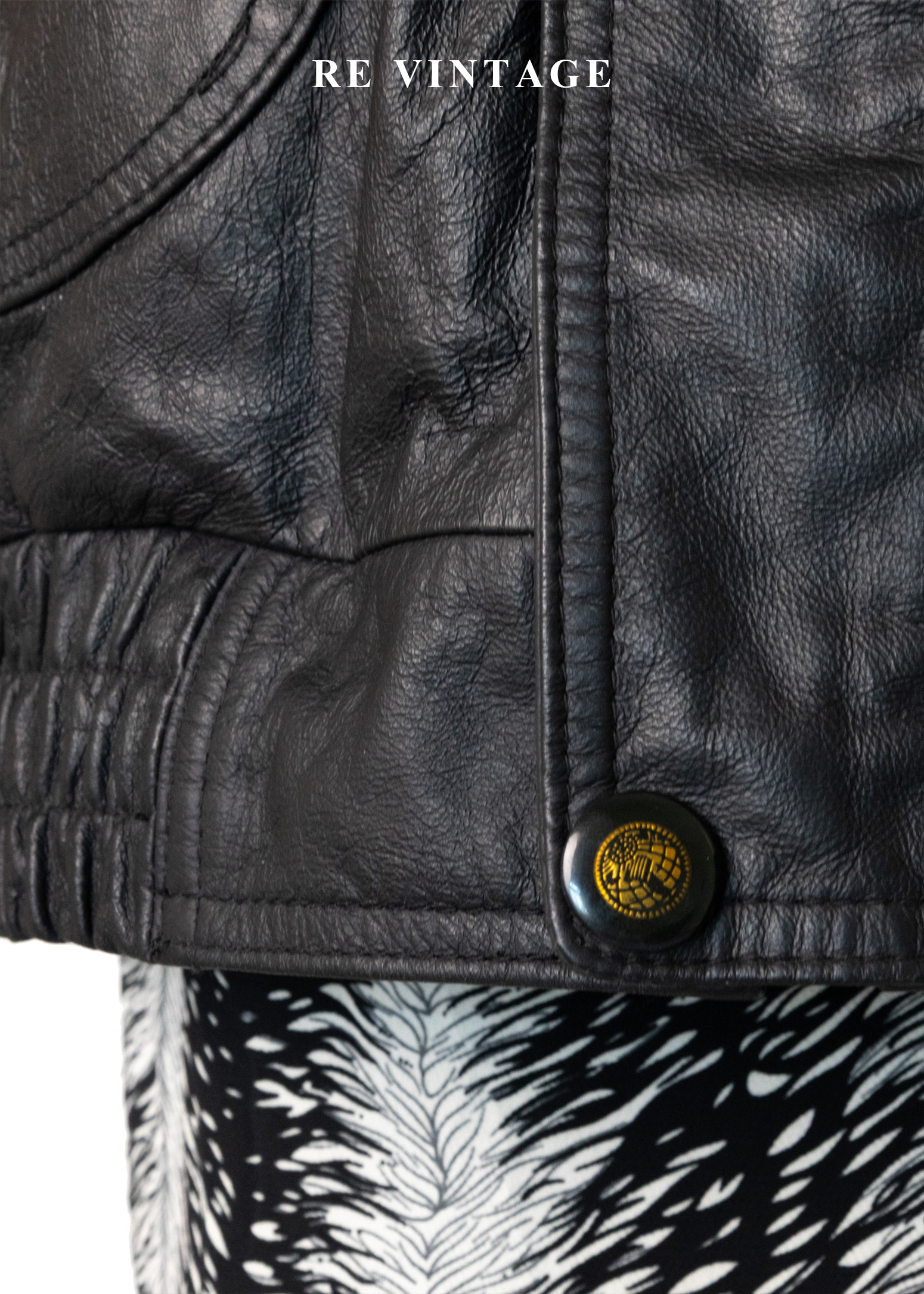 質感單品 - 牛皮夜行者皮革外套5