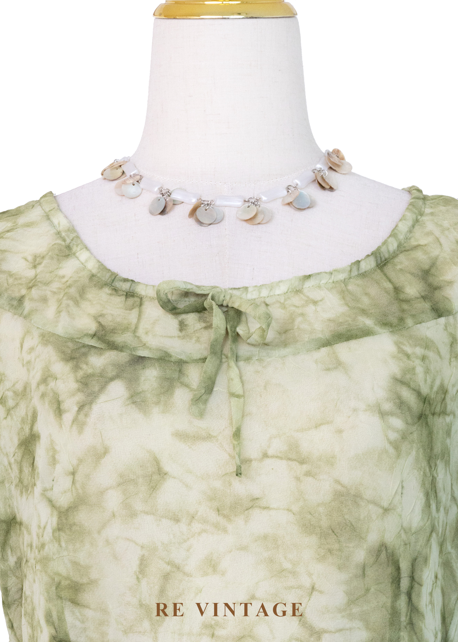 迷霧雲染紋路雪紡背心3