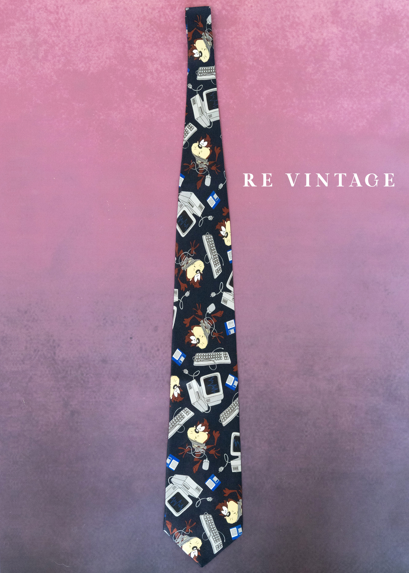 Taz 的炫風電腦日記領帶2