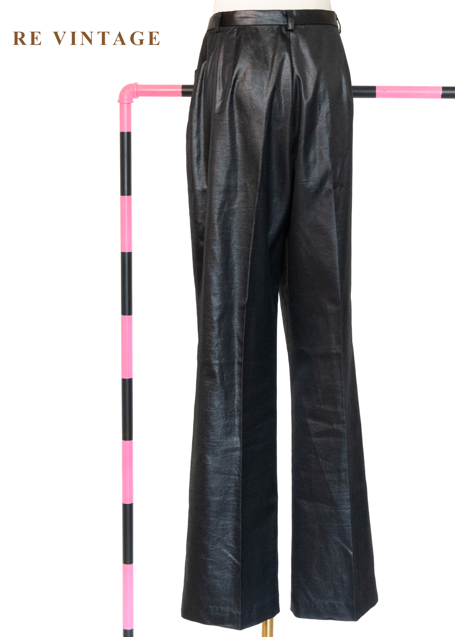 微高光感仿皮革長褲(27.5")8