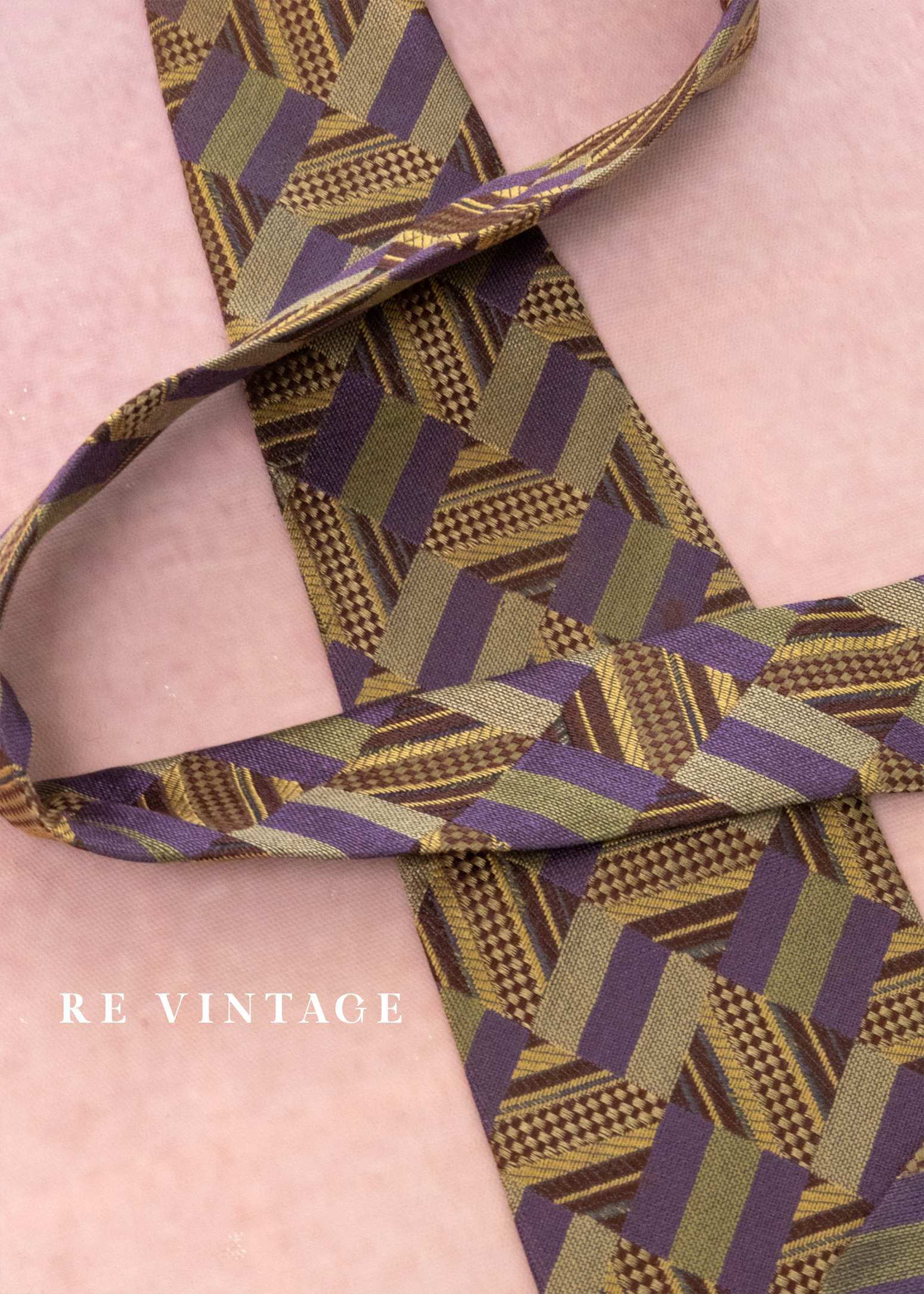 爵士節奏編織謎語領帶6