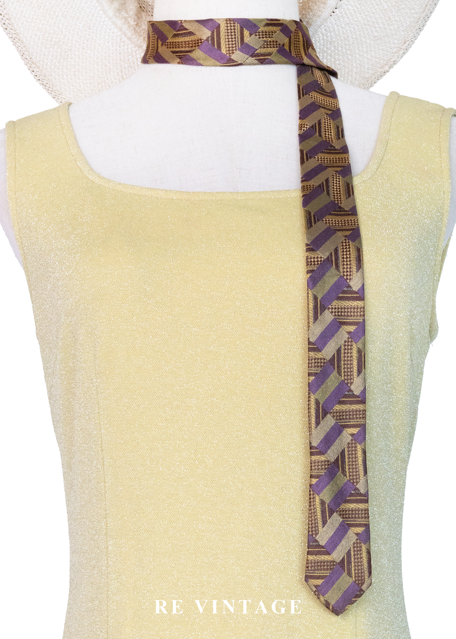 質感單品 - 淡黃的慢半拍時刻閃亮洋裝5