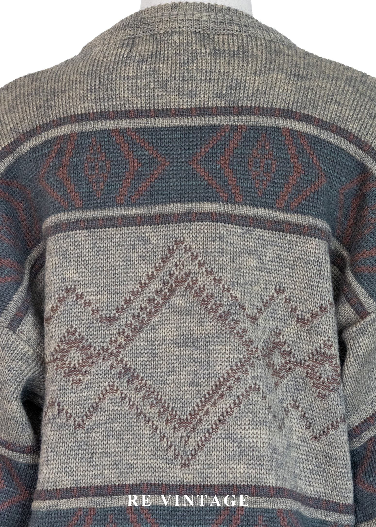 石林晨光幾何圖騰針織毛衣12