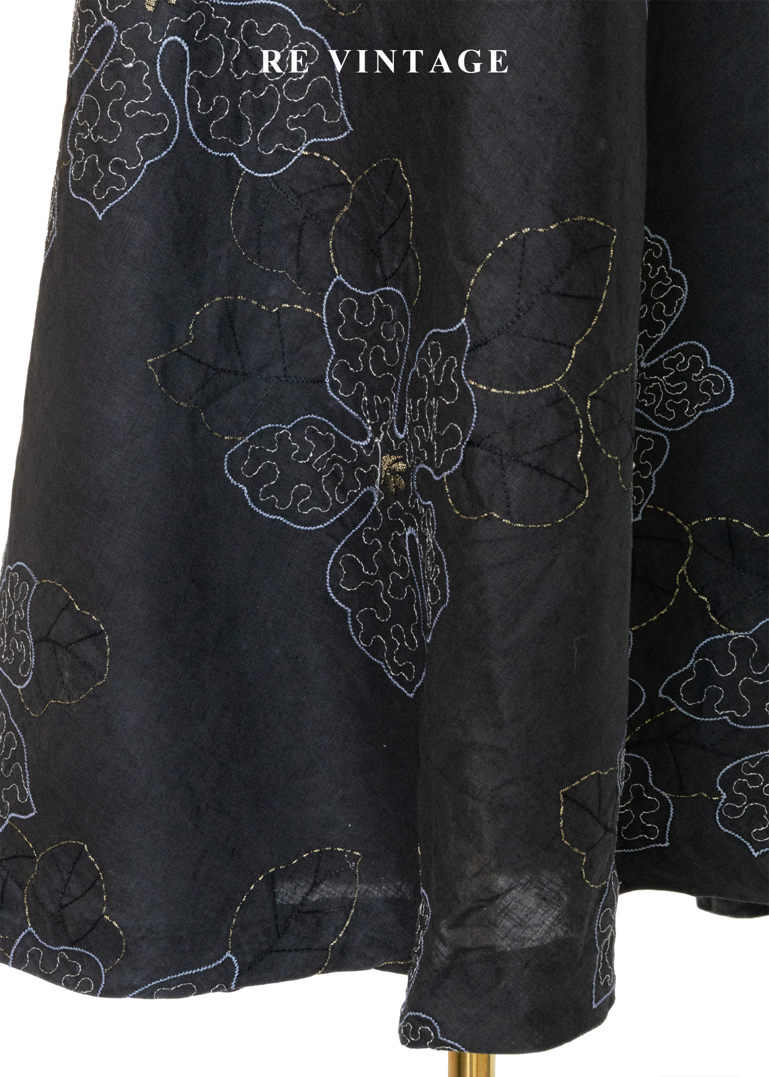 華麗金銀刺繡花花美裙 (30")11