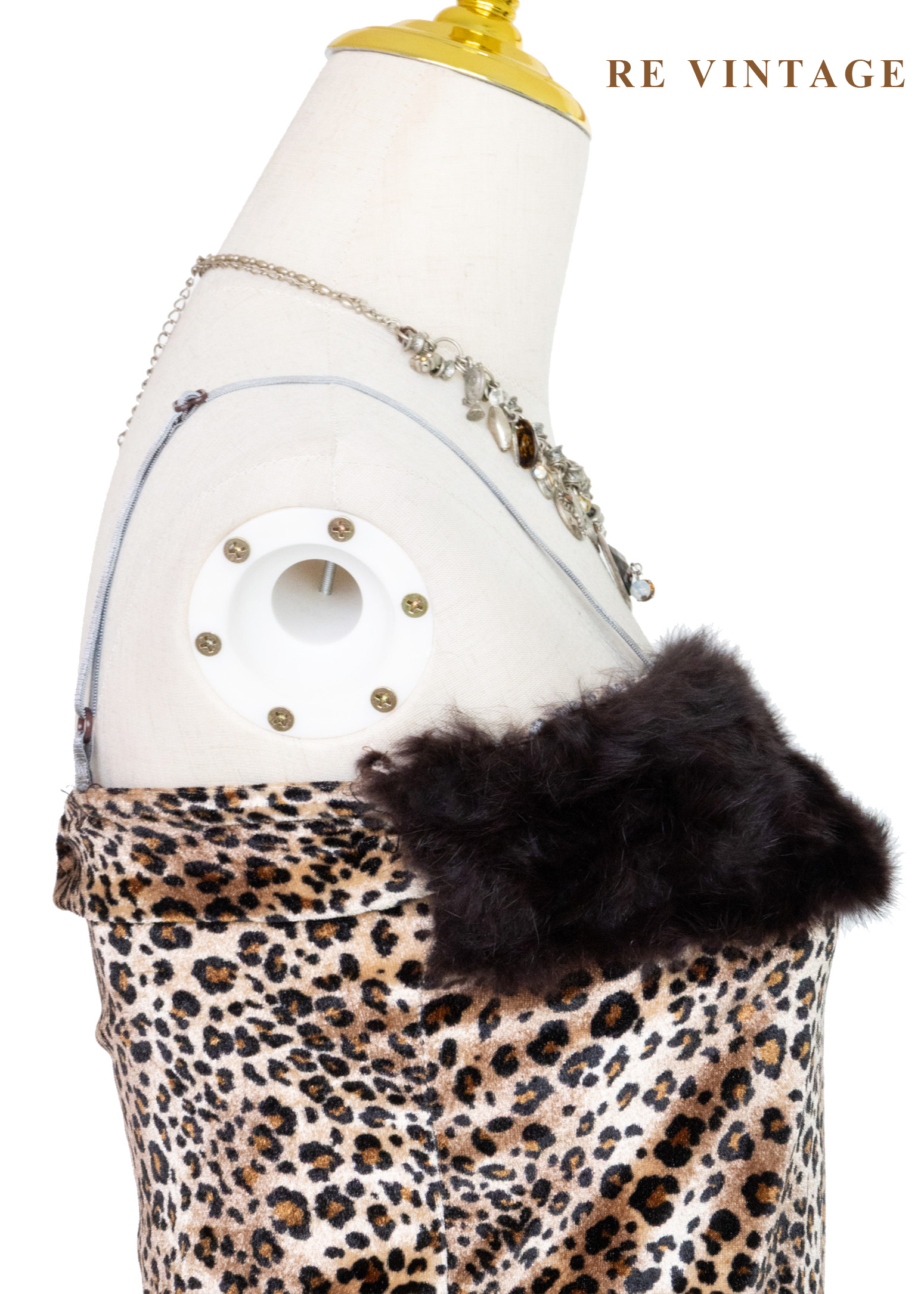 Velvet Wild 絨毛小豹細肩帶背心6