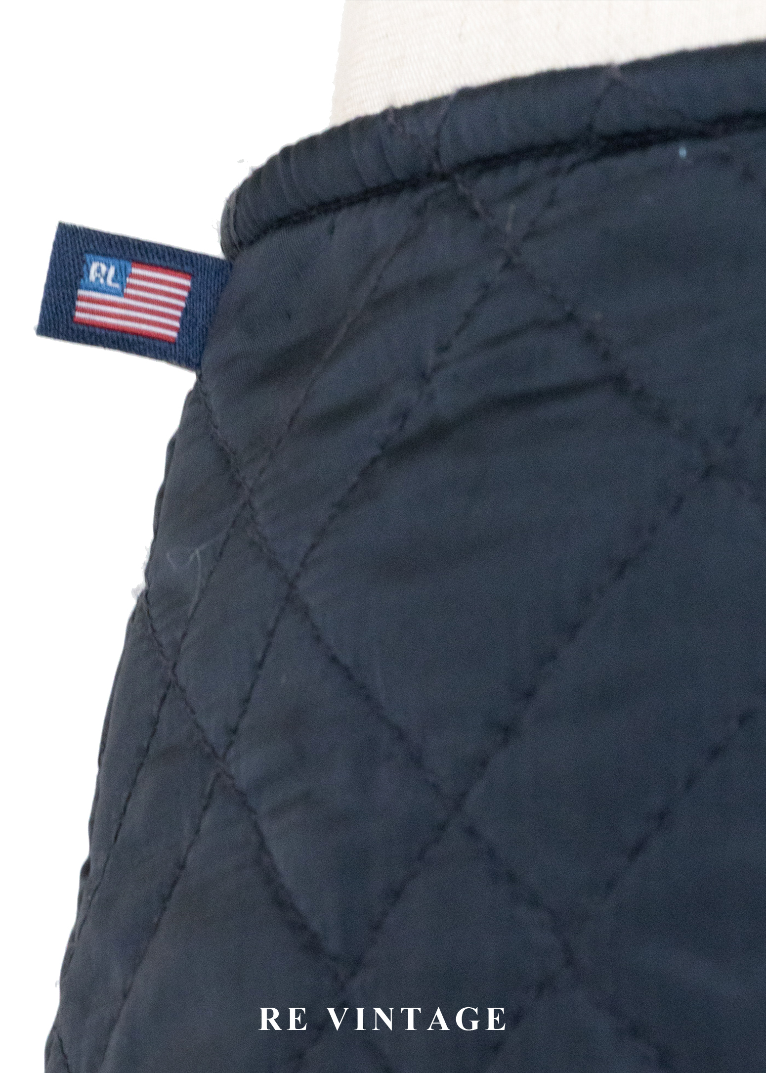 必備單品 - Quilted Navy Skirt 暖暖長裙(27.5")9