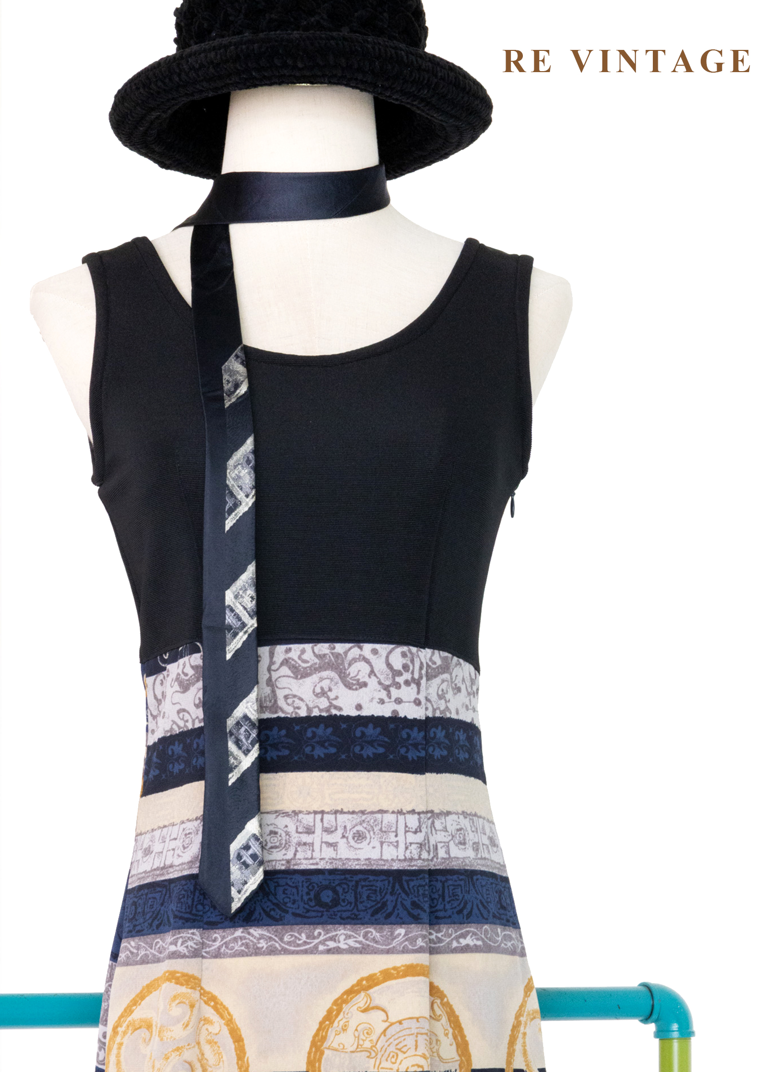 Moonlit Sonata 華麗宮廷圖騰洋裝3