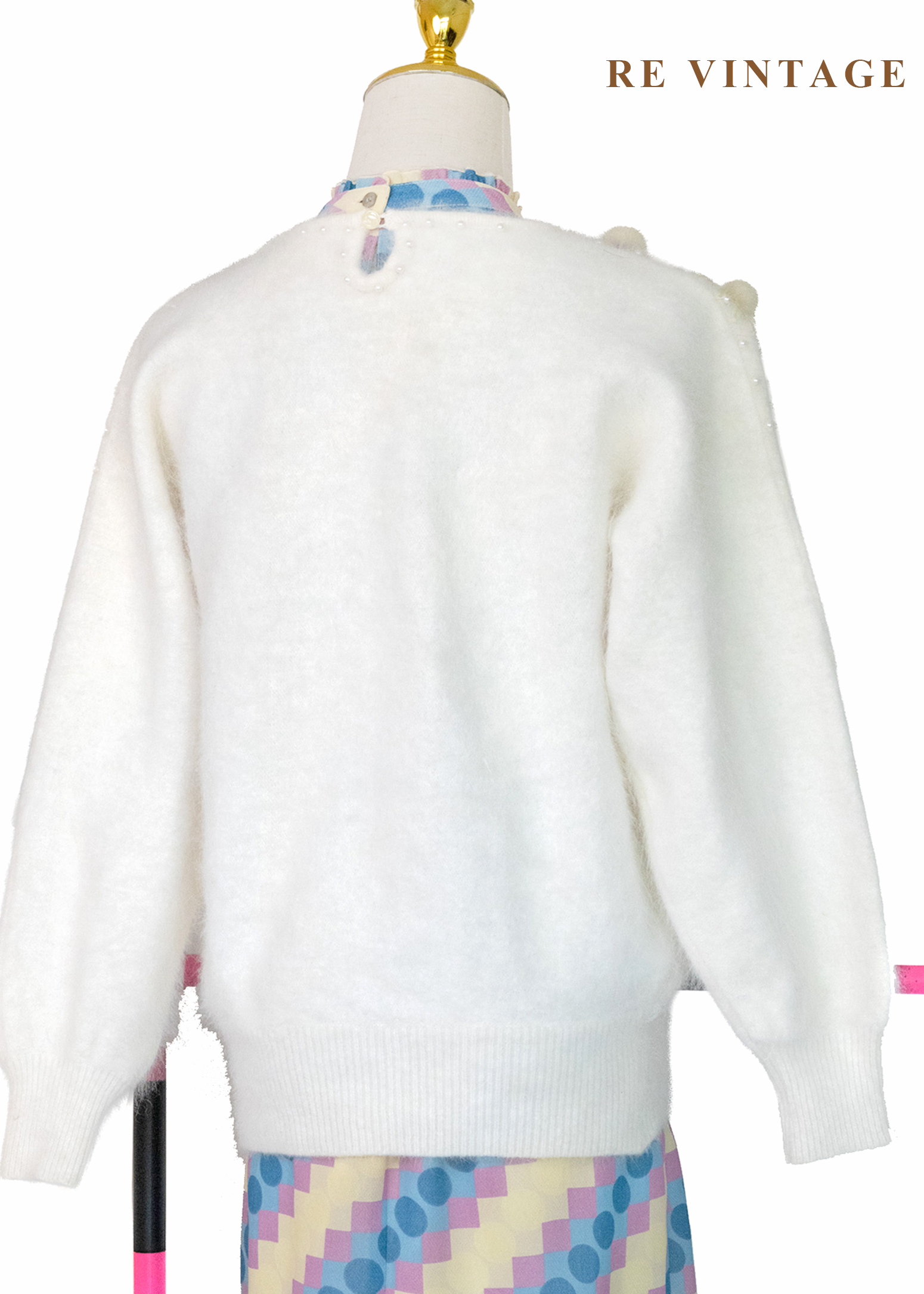 雲朵雛菊立體毛球針織毛衣9