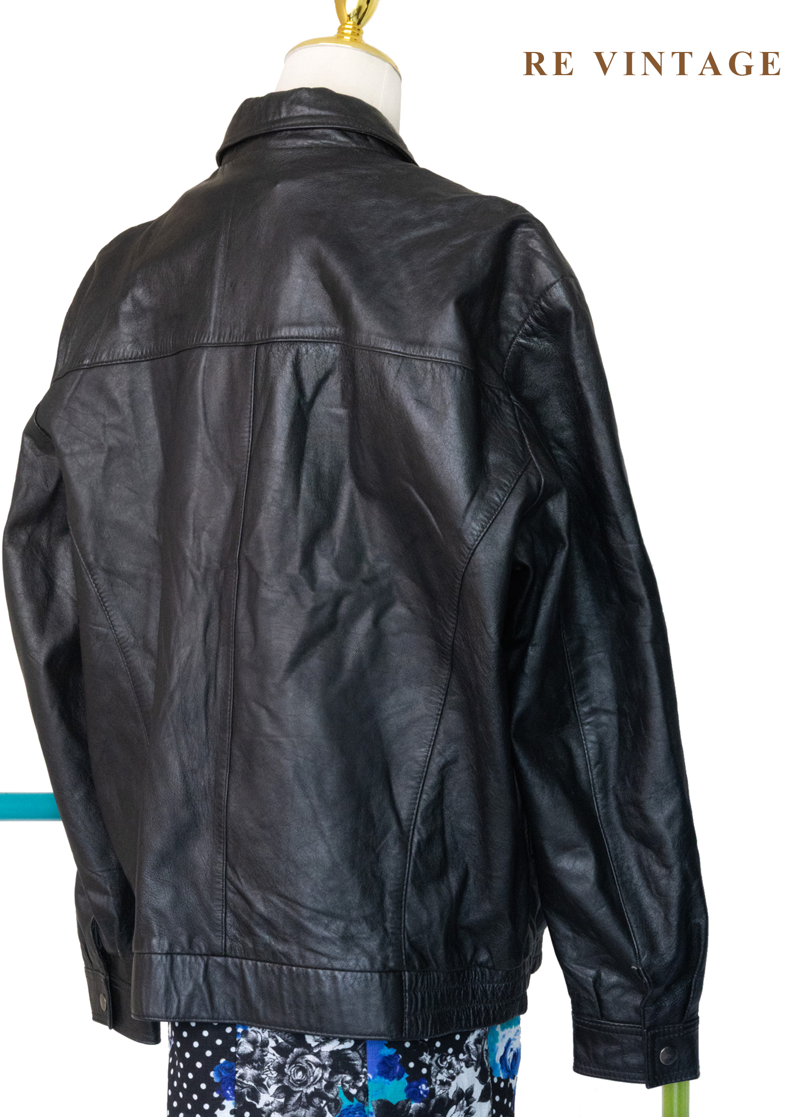 質感單品 -帥氣魔女黑皮革外套12