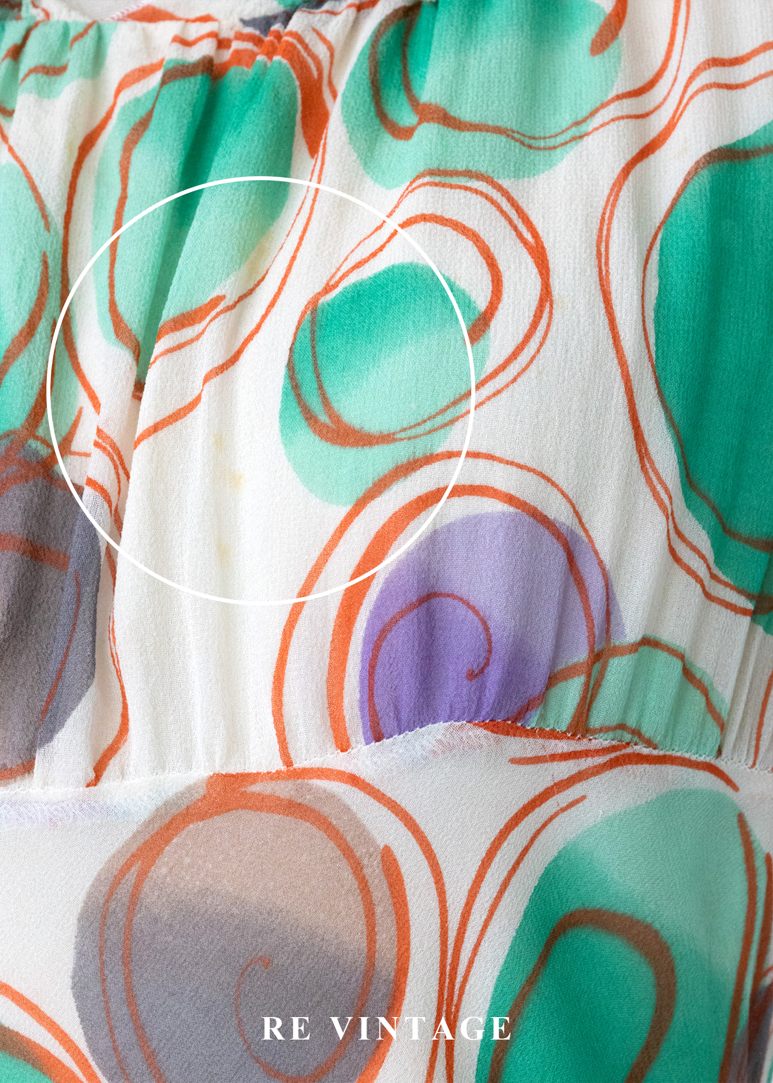 奇幻冒險 - 迷幻漩渦隨性塗鴉洋裝20