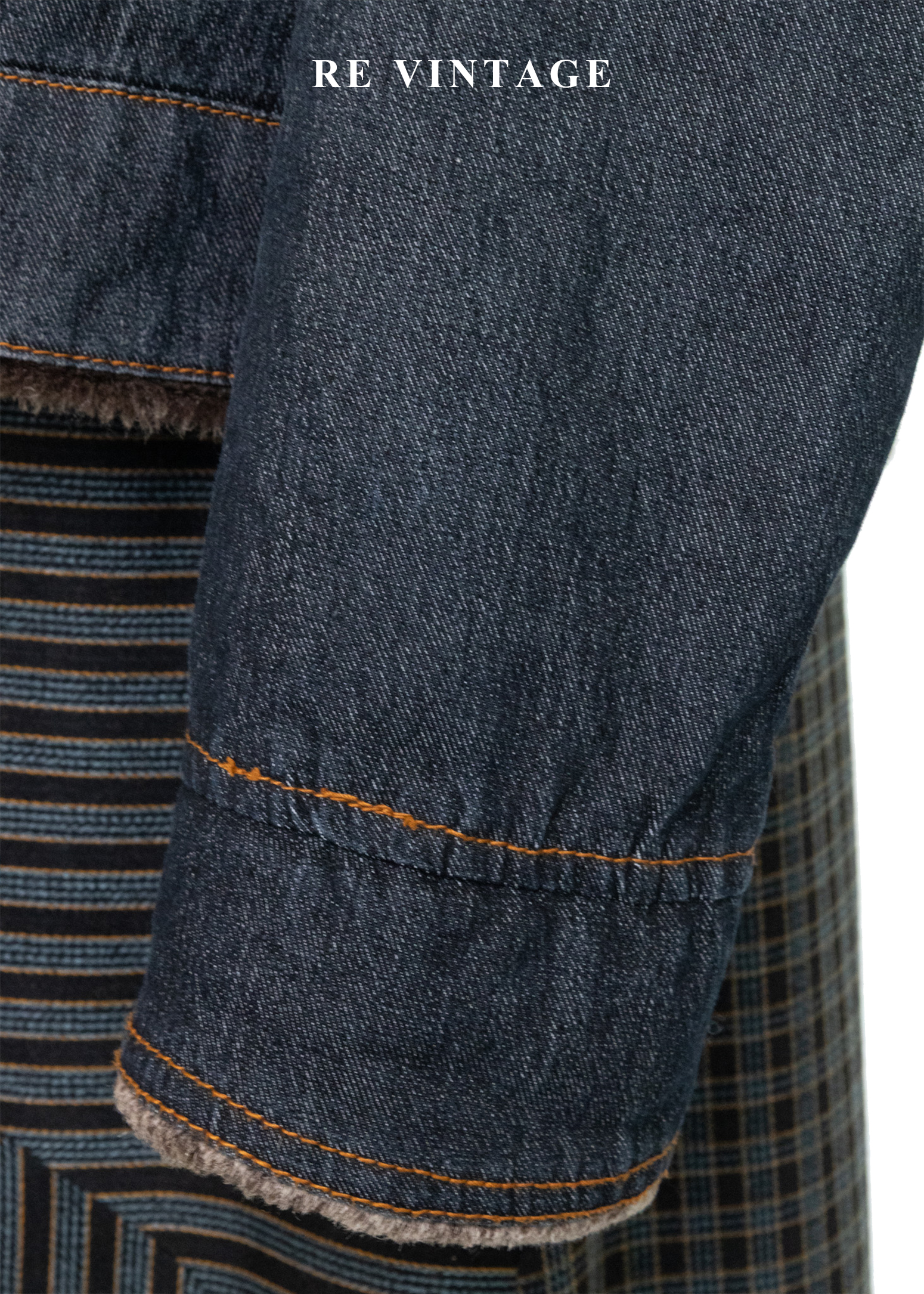 靈魂藍調深棕毛領牛仔外套9