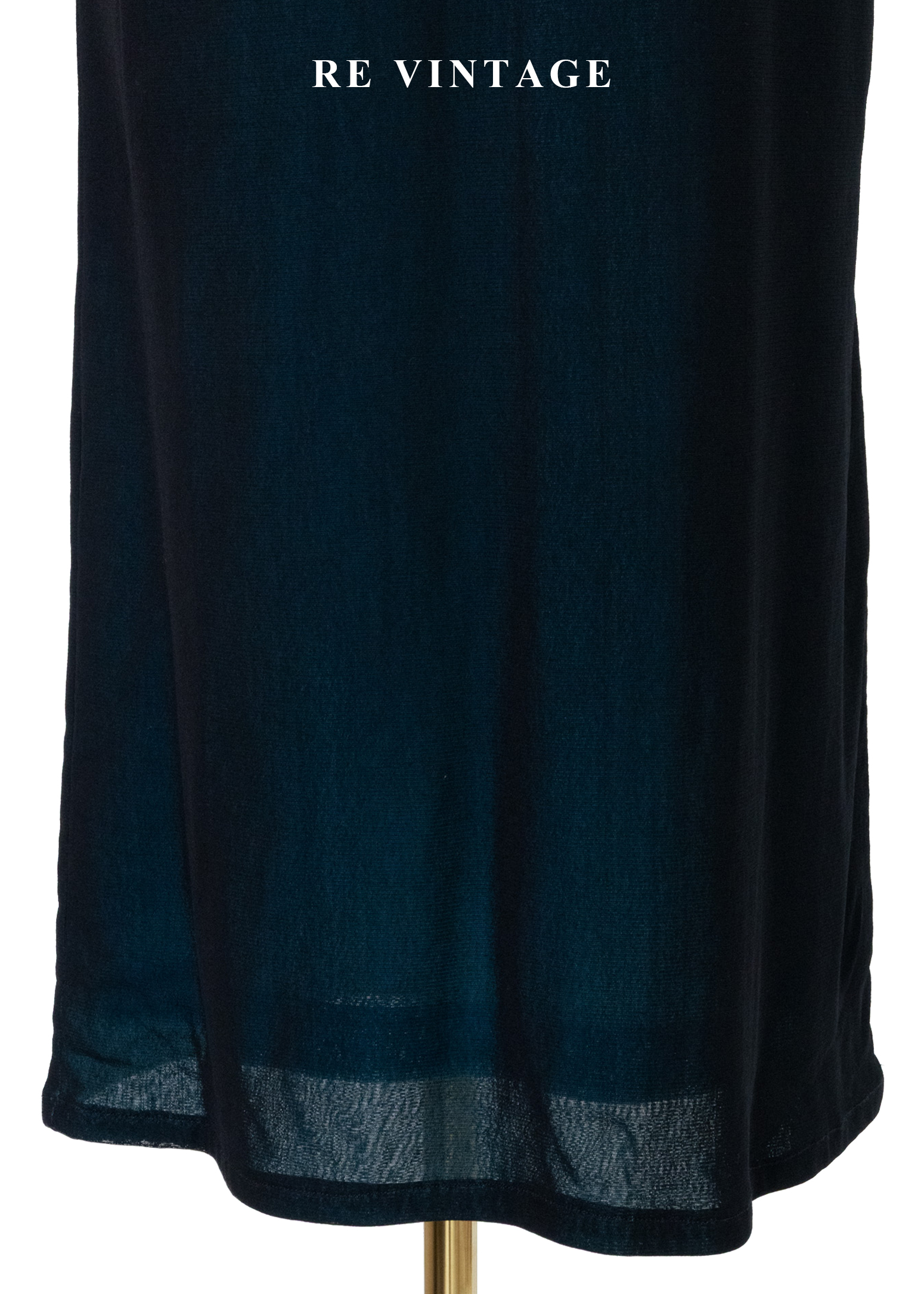 極夜流光深海礦物藍長裙(26-30")4