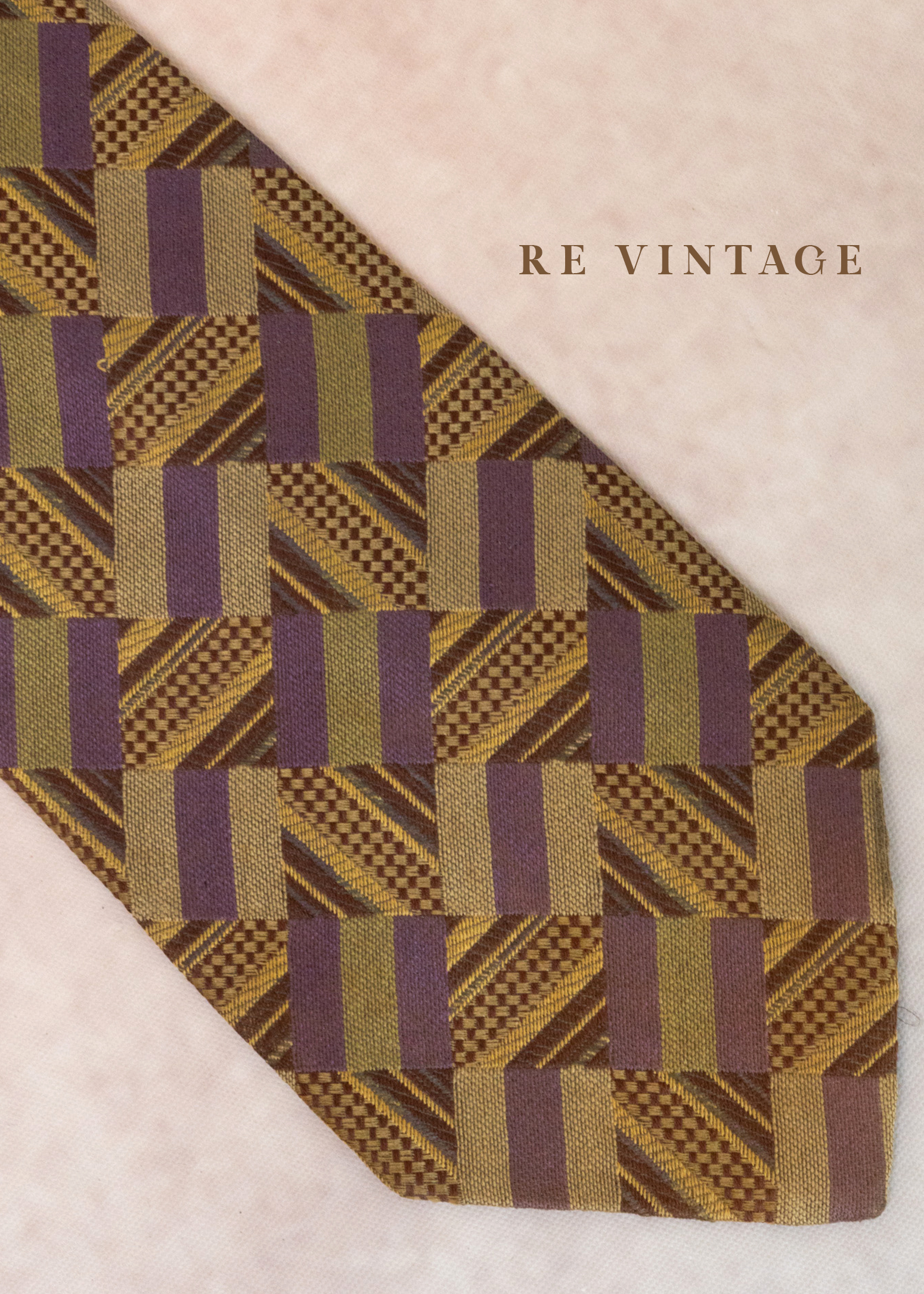 爵士節奏編織謎語領帶2