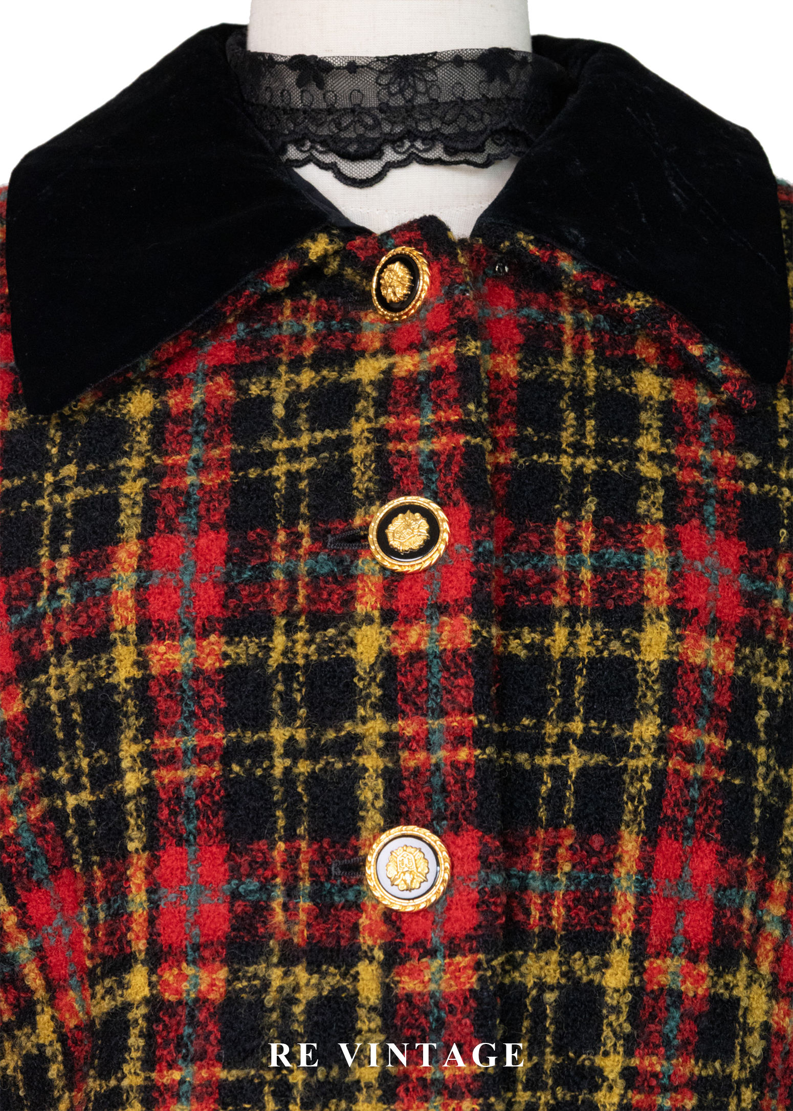 日本製 - 巴黎秋天明亮格紋西裝外套3