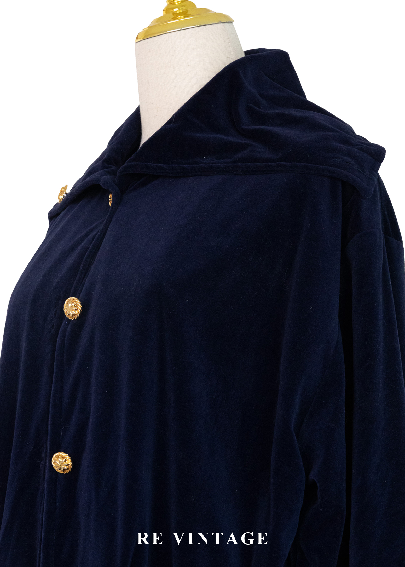 皇家深藍絲絨古典外套8
