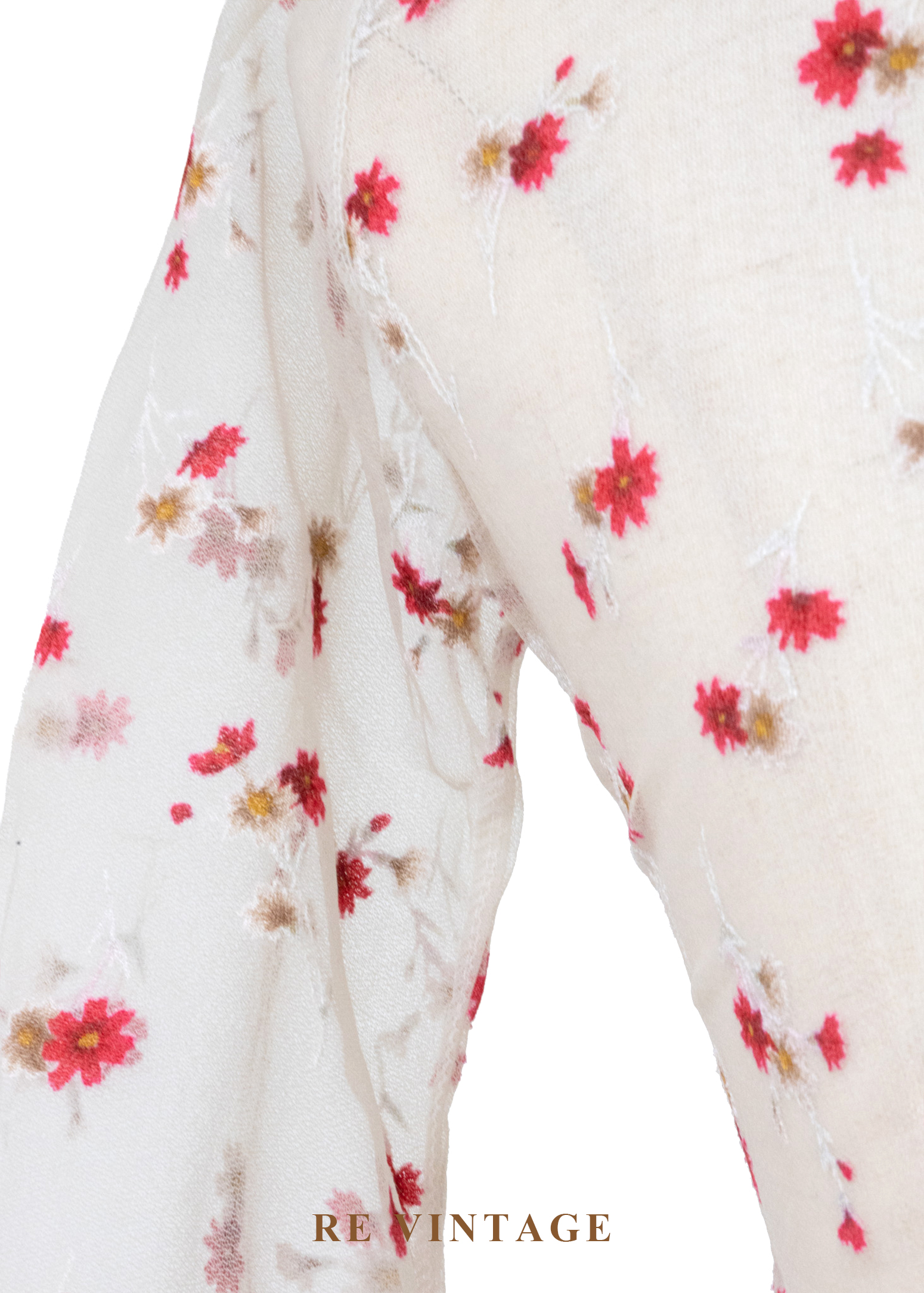 草莓汽水花香味網紗上衣11