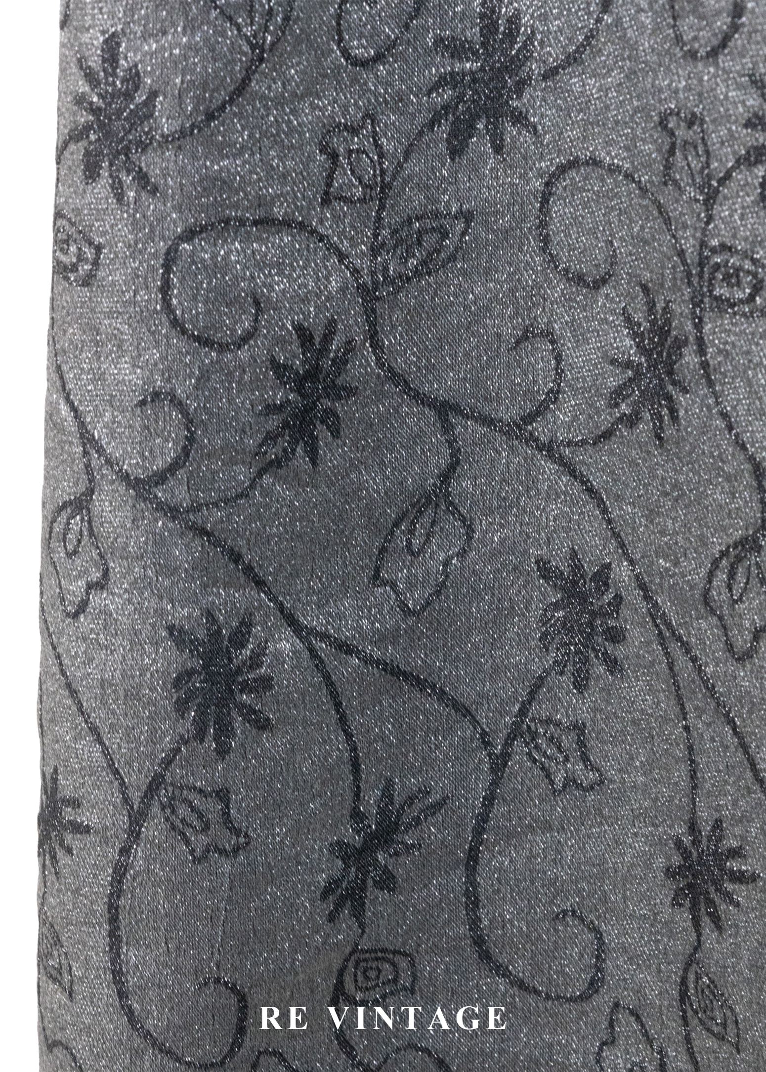 銀河裡的雛菊 - 銀線花卉連身長裙17