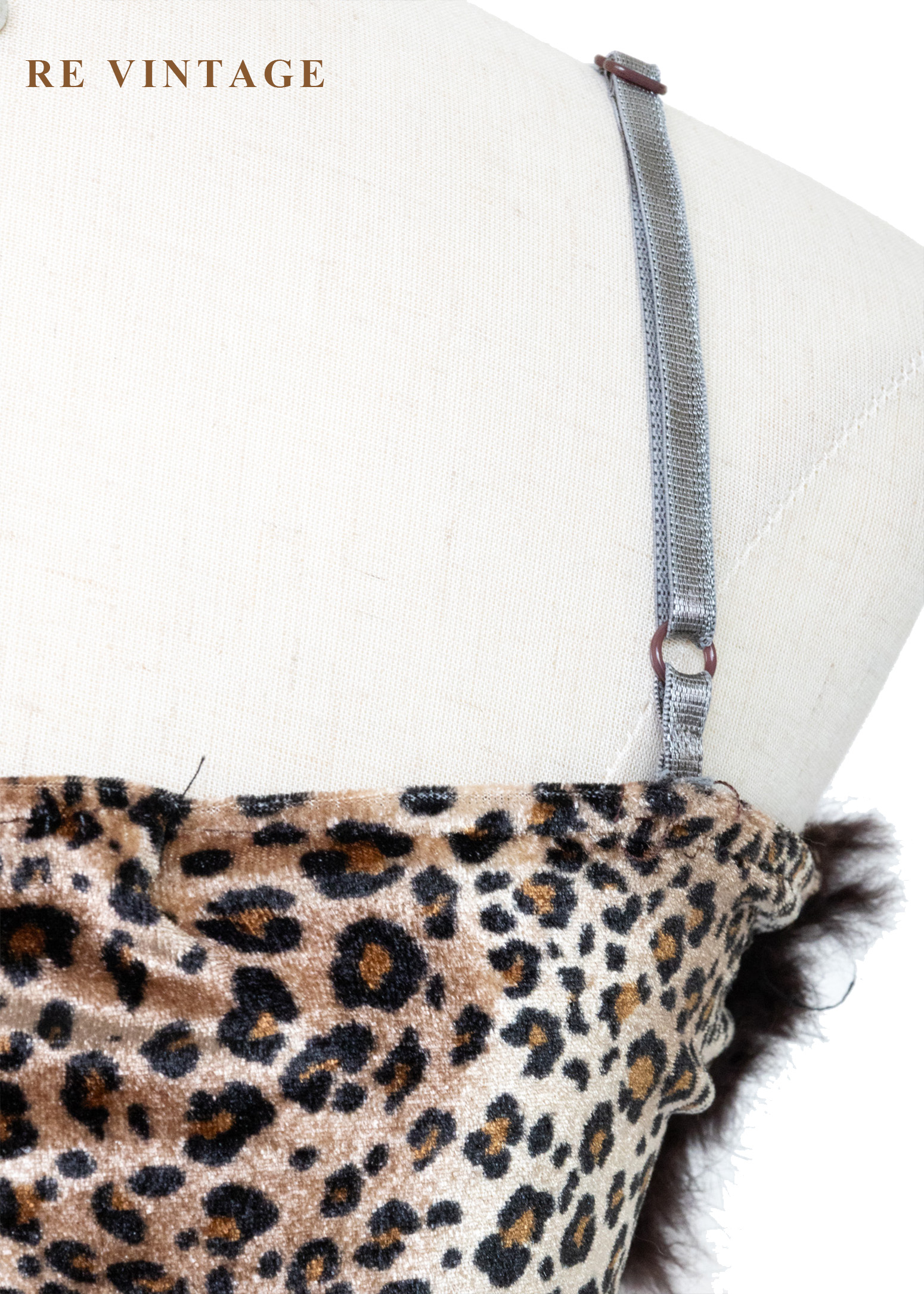 Velvet Wild 絨毛小豹細肩帶背心9