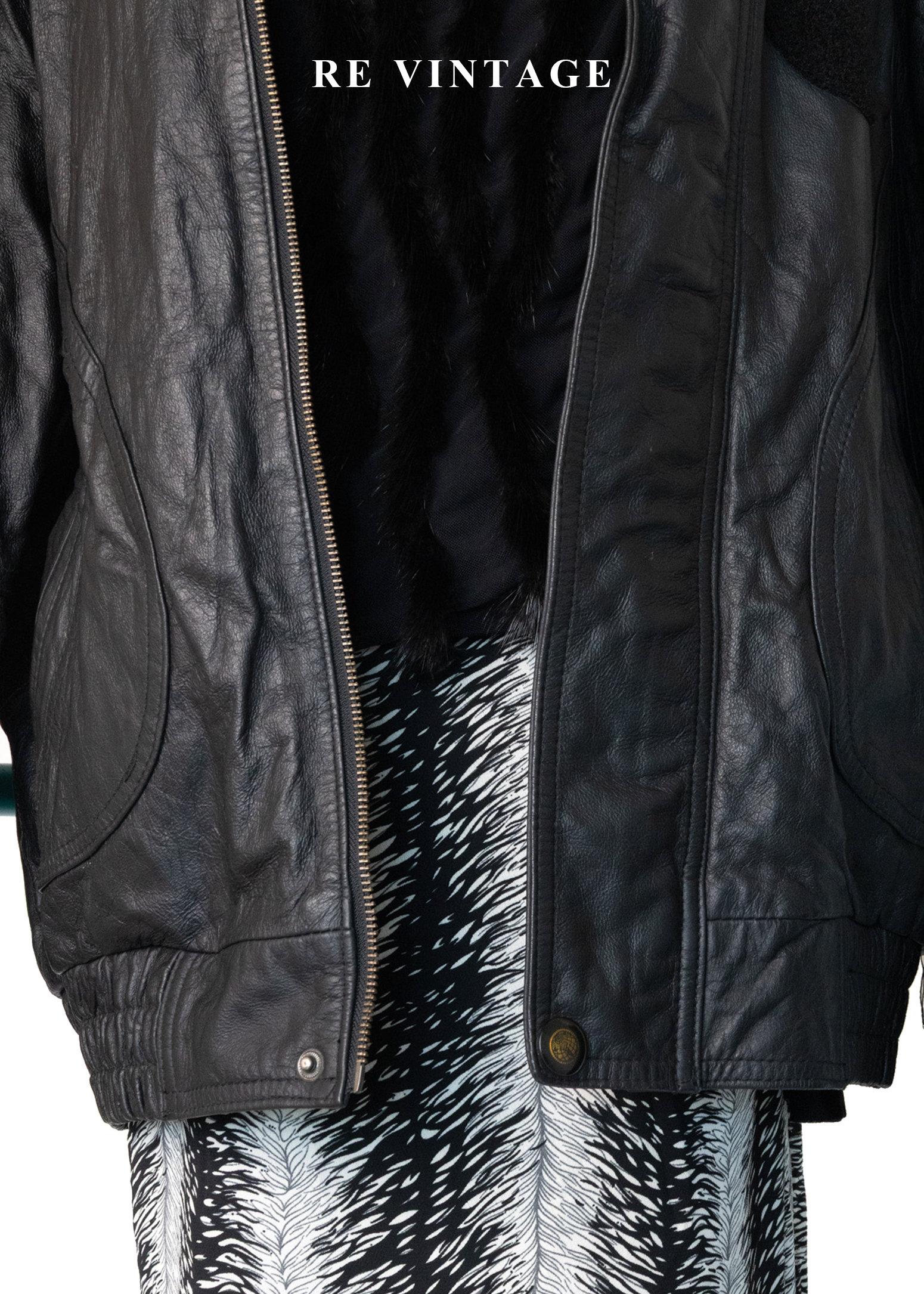 質感單品 - 牛皮夜行者皮革外套4